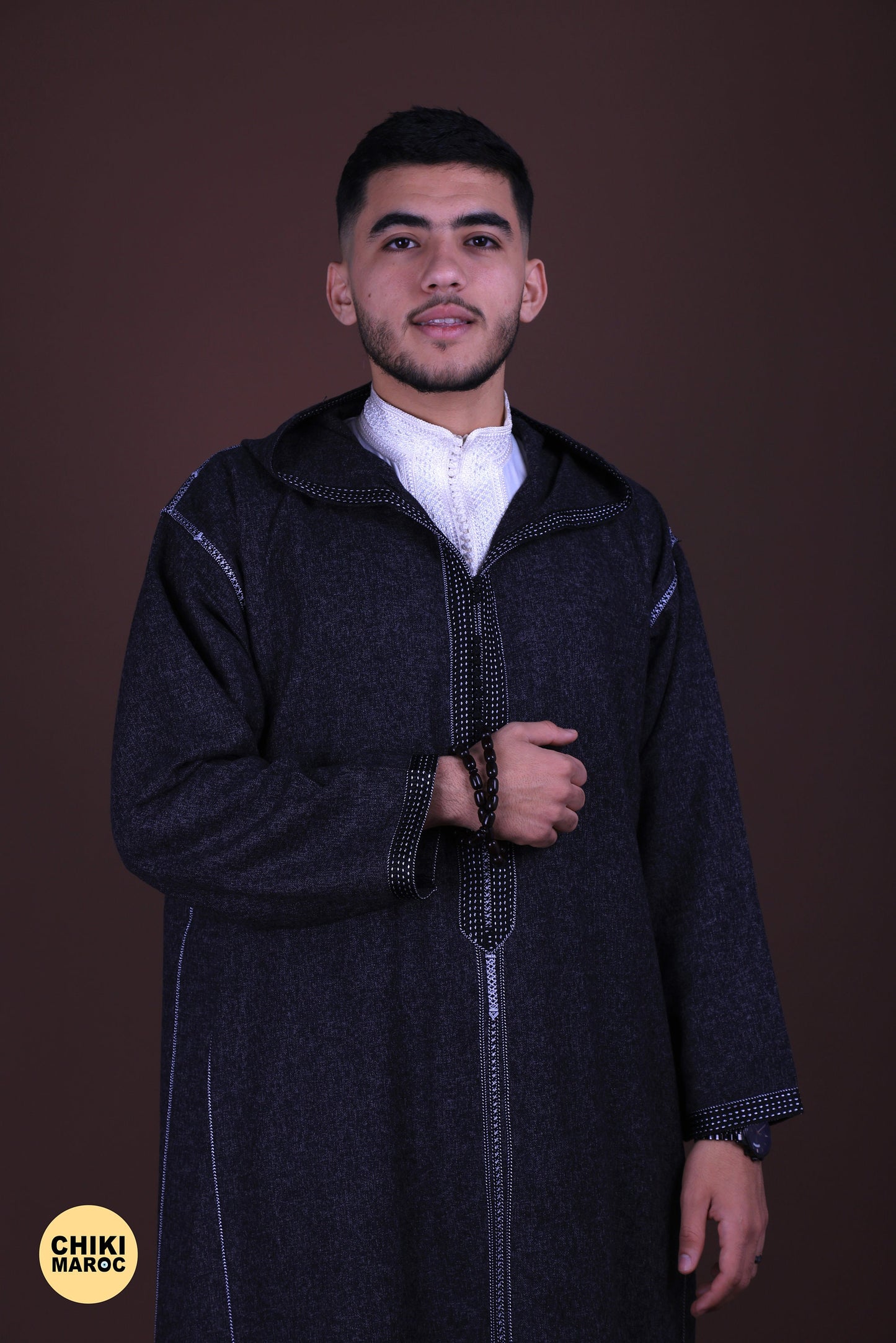 Kaftan for Men , Djellaba for Men , Morrocan Djellaba, Indoor Kaftan - Heavy Wool Djellaba, Jabador for Men, Kaftan for Wedding, Long Dress