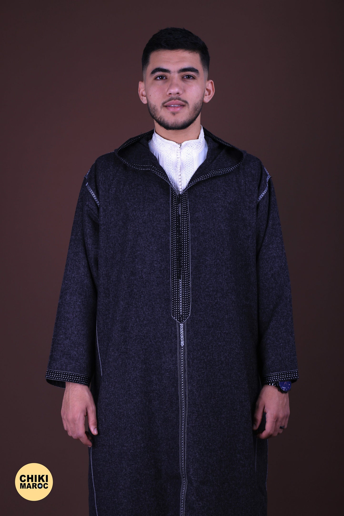 Kaftan for Men , Djellaba for Men , Morrocan Djellaba, Indoor Kaftan - Heavy Wool Djellaba, Jabador for Men, Kaftan for Wedding, Long Dress