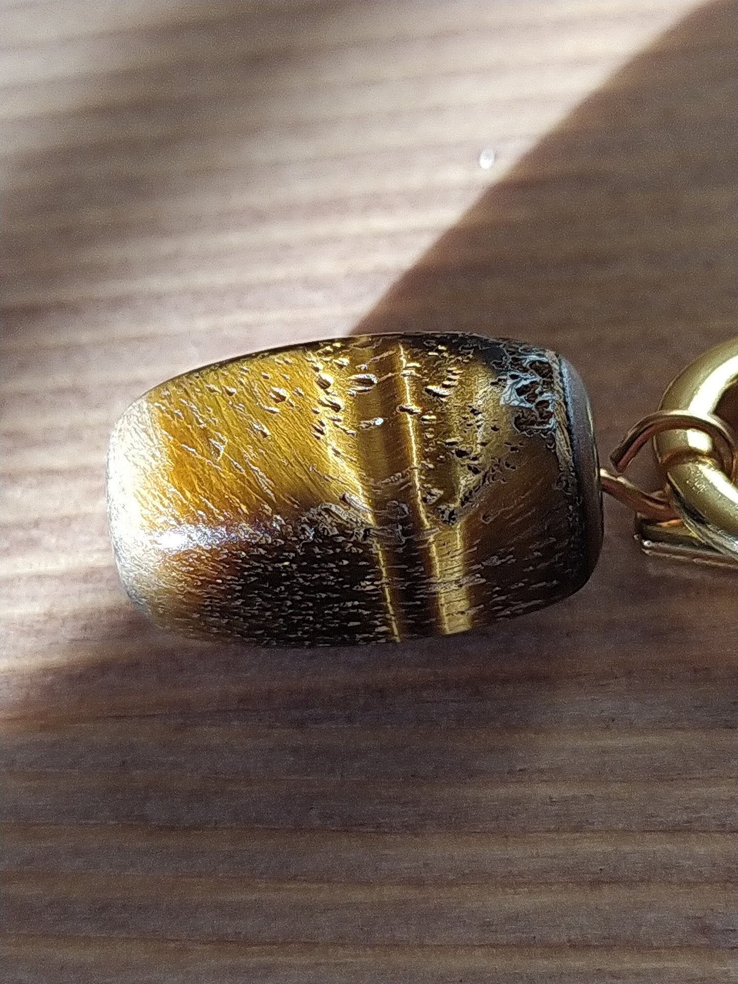 Tiger'S Eye in Beautiful Necklace, an Exclusive Product Handmade and Natural Stones to Embellish Your Neck.