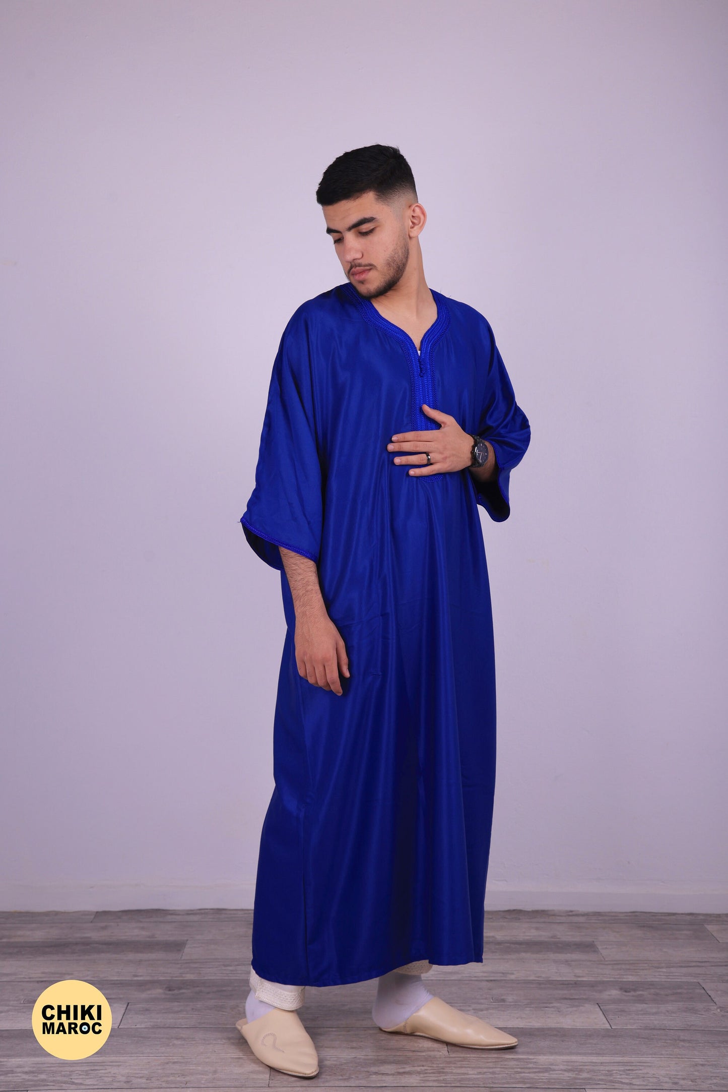Moroccan Kaftan, Muslim Wedding Dress, Long Dress for Men, Nikah Dress, Moroccan Djellaba, Djellaba Handmade Oriental Kaftan, Gift for Men