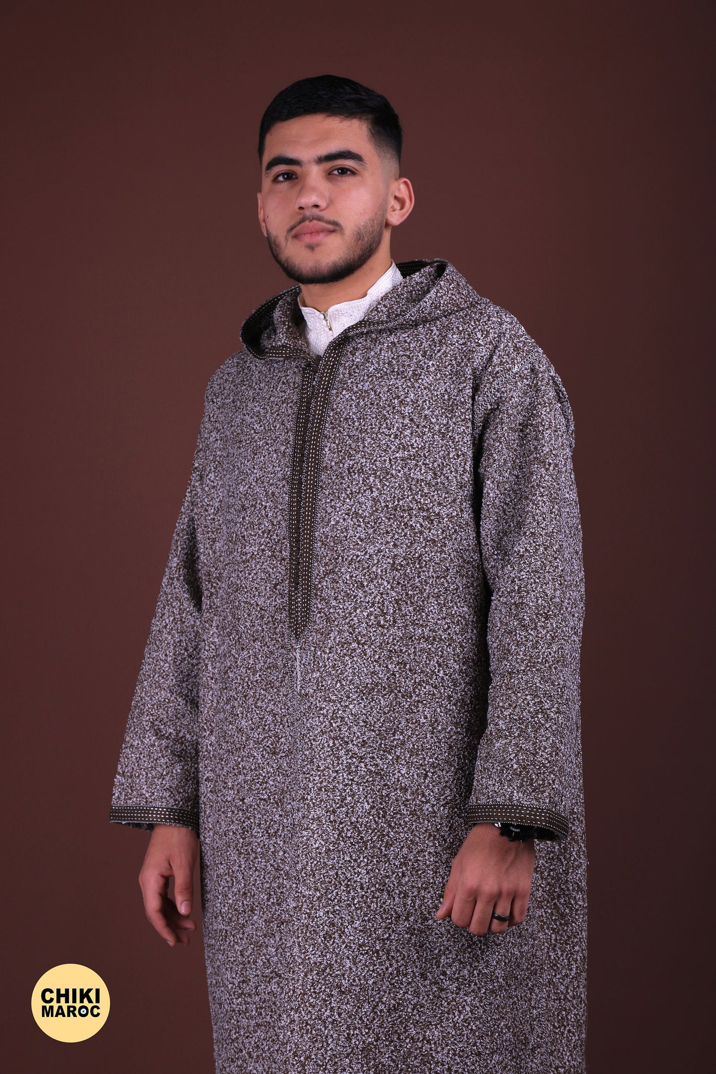 Kaftan for Men , Djellaba for Men , Morrocan Djellaba, Indoor Kaftan - Heavy Wool Djellaba, Jabador for Men, Kaftan for Wedding, Long Dress