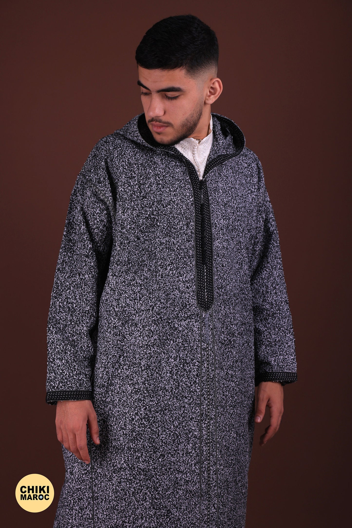 Kaftan for Men , Djellaba for Men , Morrocan Djellaba, Indoor Kaftan - Heavy Wool Djellaba, Jabador for Men, Kaftan for Wedding, Long Dress
