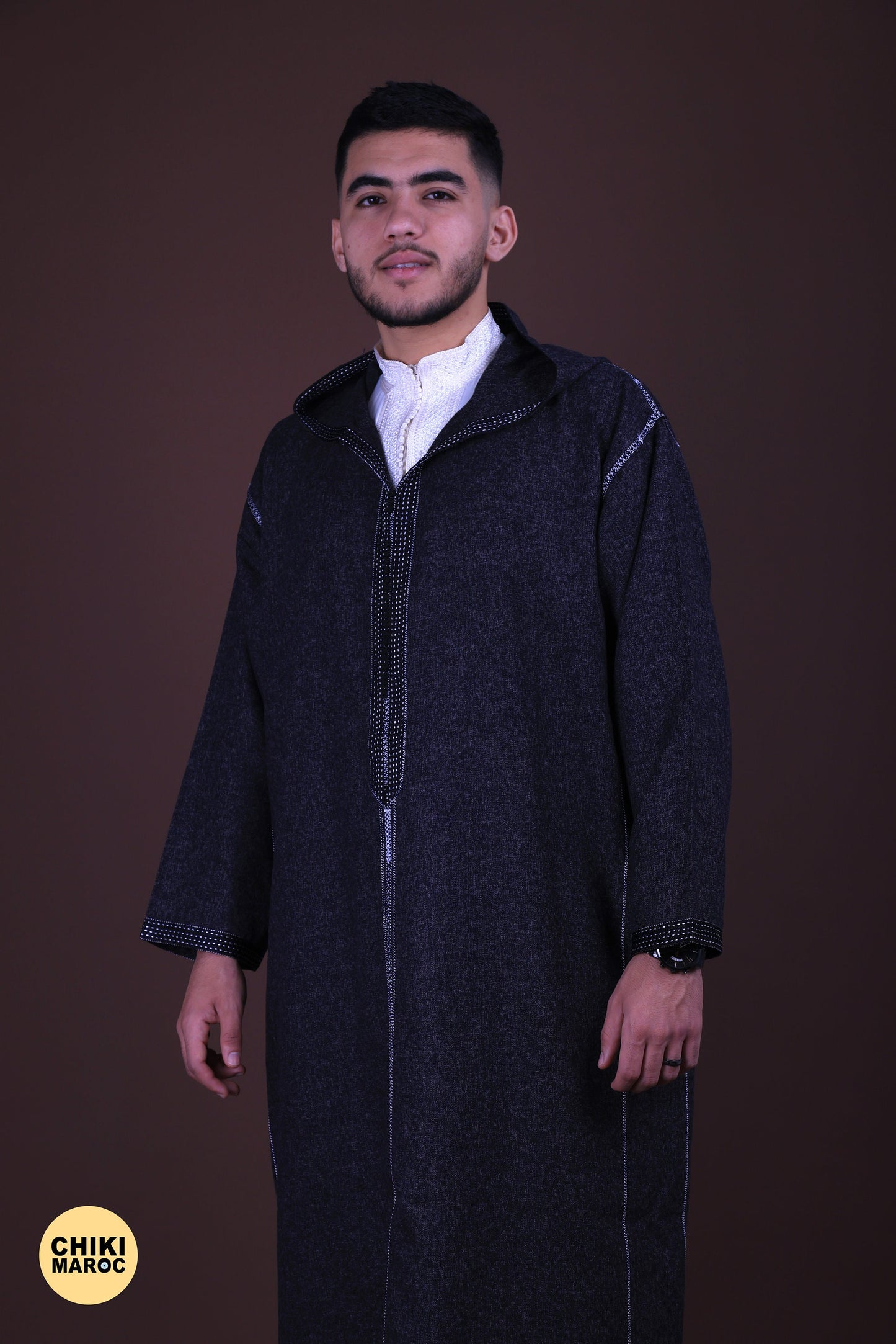 Kaftan for Men , Djellaba for Men , Morrocan Djellaba, Indoor Kaftan - Heavy Wool Djellaba, Jabador for Men, Kaftan for Wedding, Long Dress