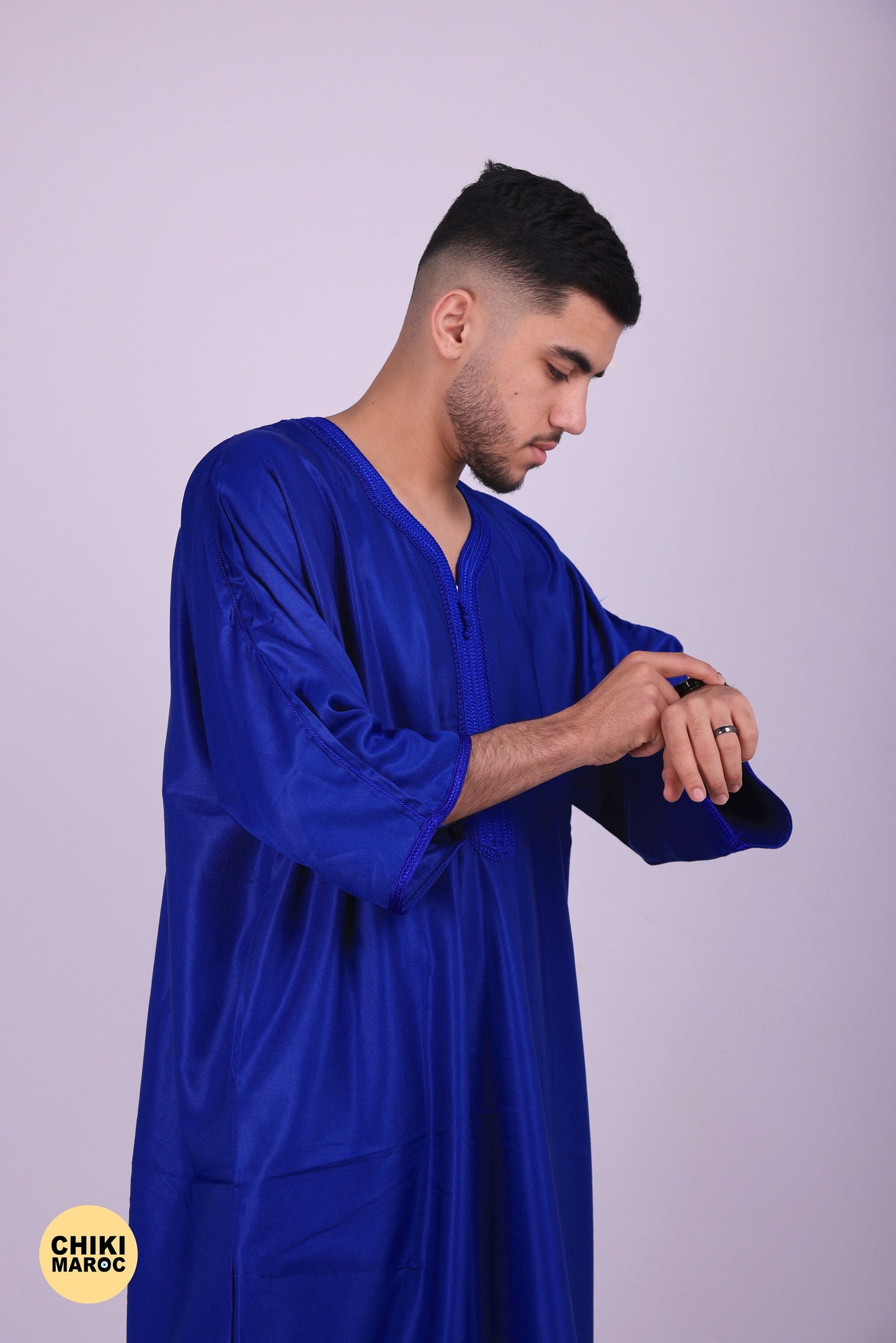 Moroccan Kaftan, Muslim Wedding Dress, Long Dress for Men, Nikah Dress, Moroccan Djellaba, Djellaba Handmade Oriental Kaftan, Gift for Men