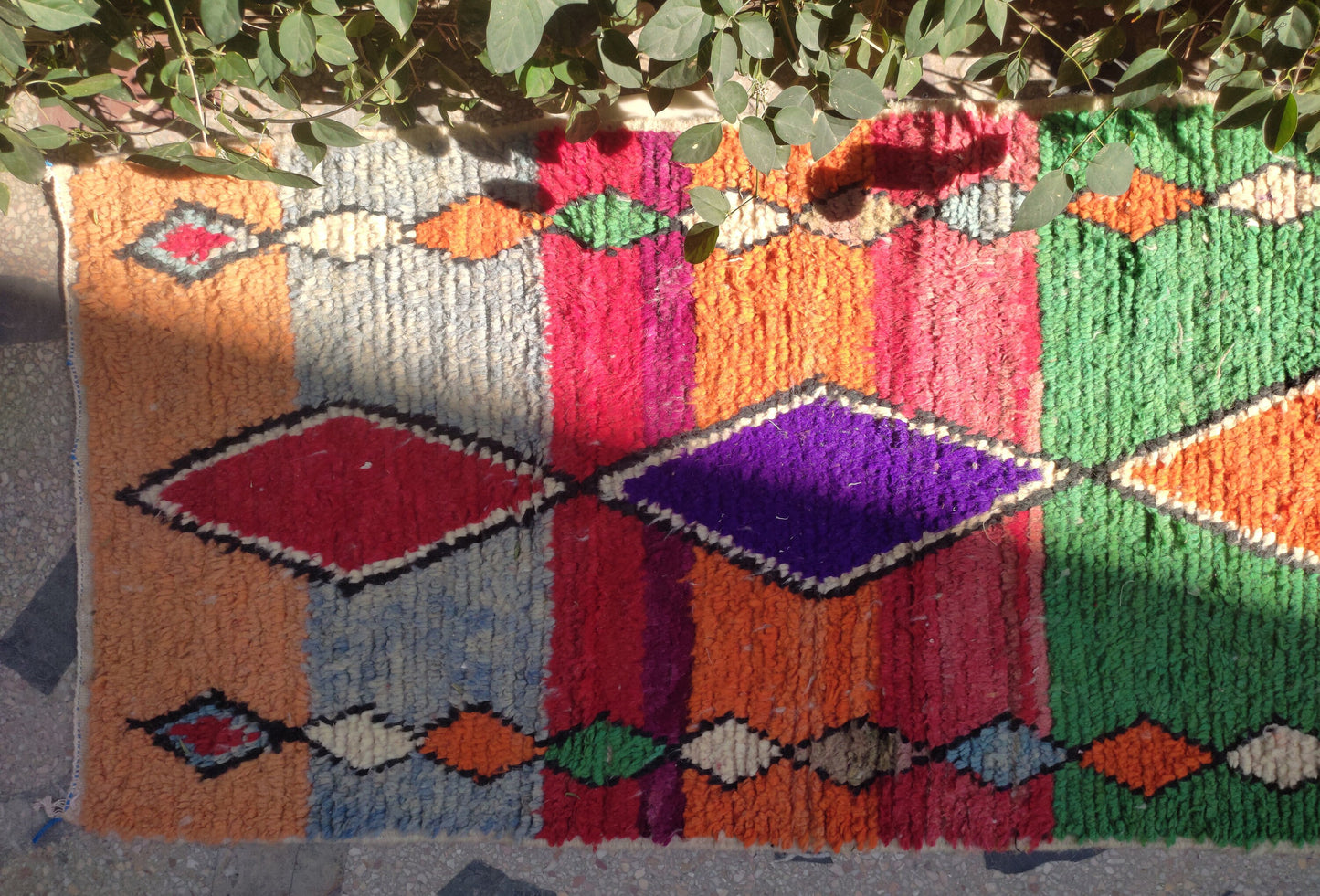 Moroccan Hallway Rug, Geometric Runner Rug Colorful Wool Runner, Handmade Rugs Runner, Vintage Moroccan Runner, Rugs and Carpet, Teppich