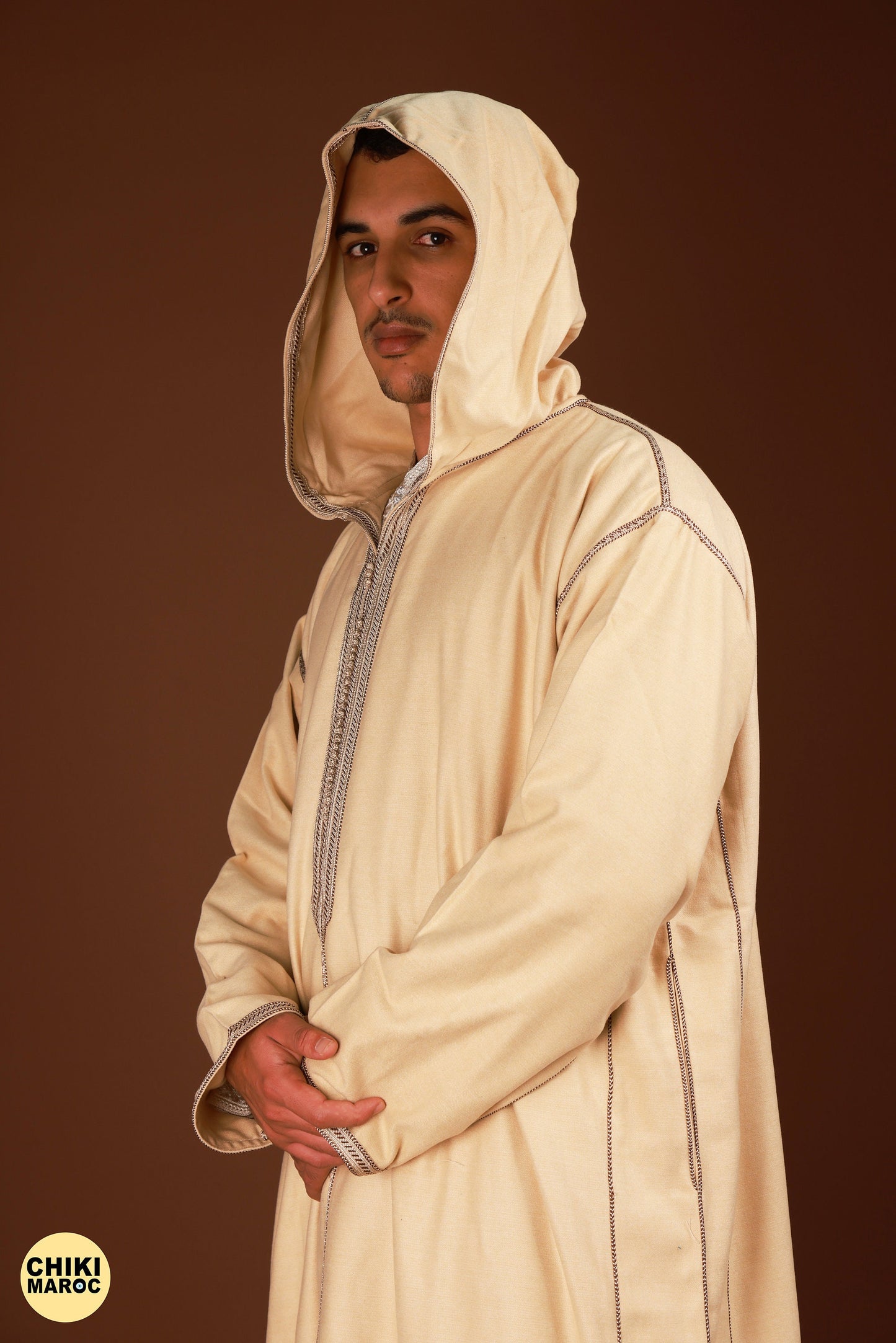 Luxury Moroccan Djellaba, Wool Djellaba for Men, Kaftan Long, Traditional Jabadour, Jellaba Marocain Pour Homme, Thobe Jalabiya, Eid Qamis