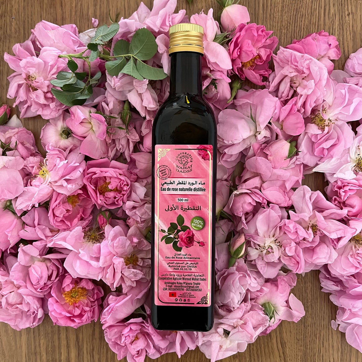 Pure Rose Water from Kelaa M'Gouna, Morocco - All-Natural Skincare & Magic Elixir