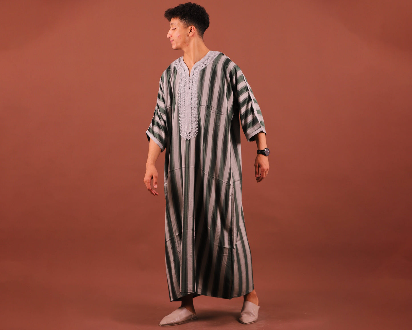 Moroccan Kaftan for Men Luxury Kaftan Dress Summer Long Dress Caftan plus Size Muslim Wedding Dress African Dress Moroccan Djellaba