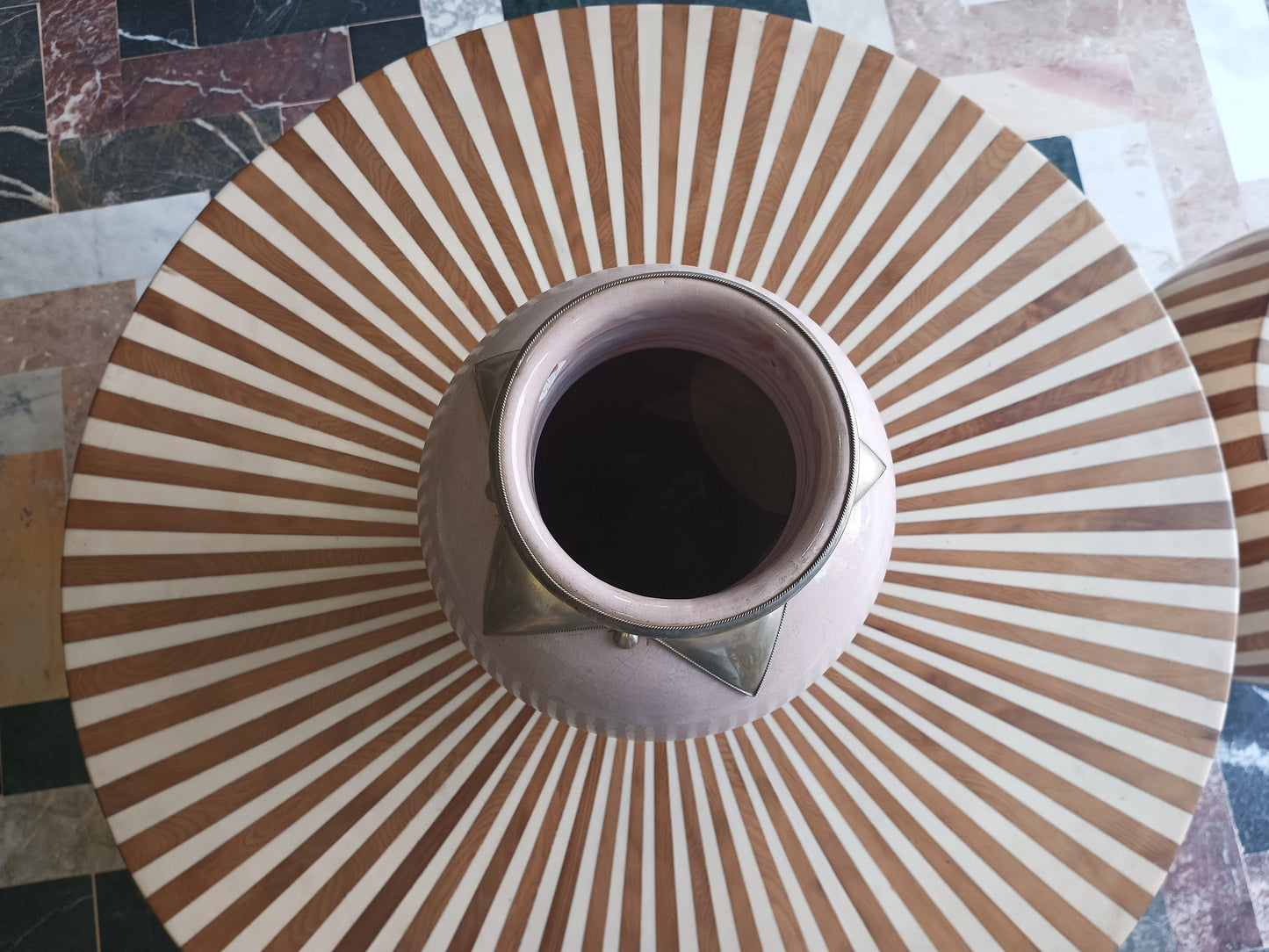 Unique Pink Ceramic Vase
