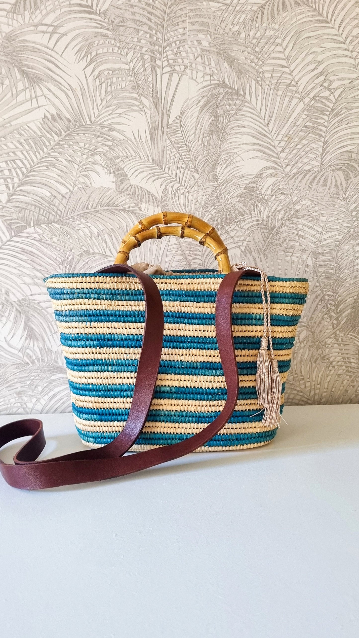 Raffia Basket, Handmade Moroccan Bag, Mini Moroccan Basket, Straw Basket Bag, Straw Basket Bag, Summer Bag, French Basket, Moroccan Basket