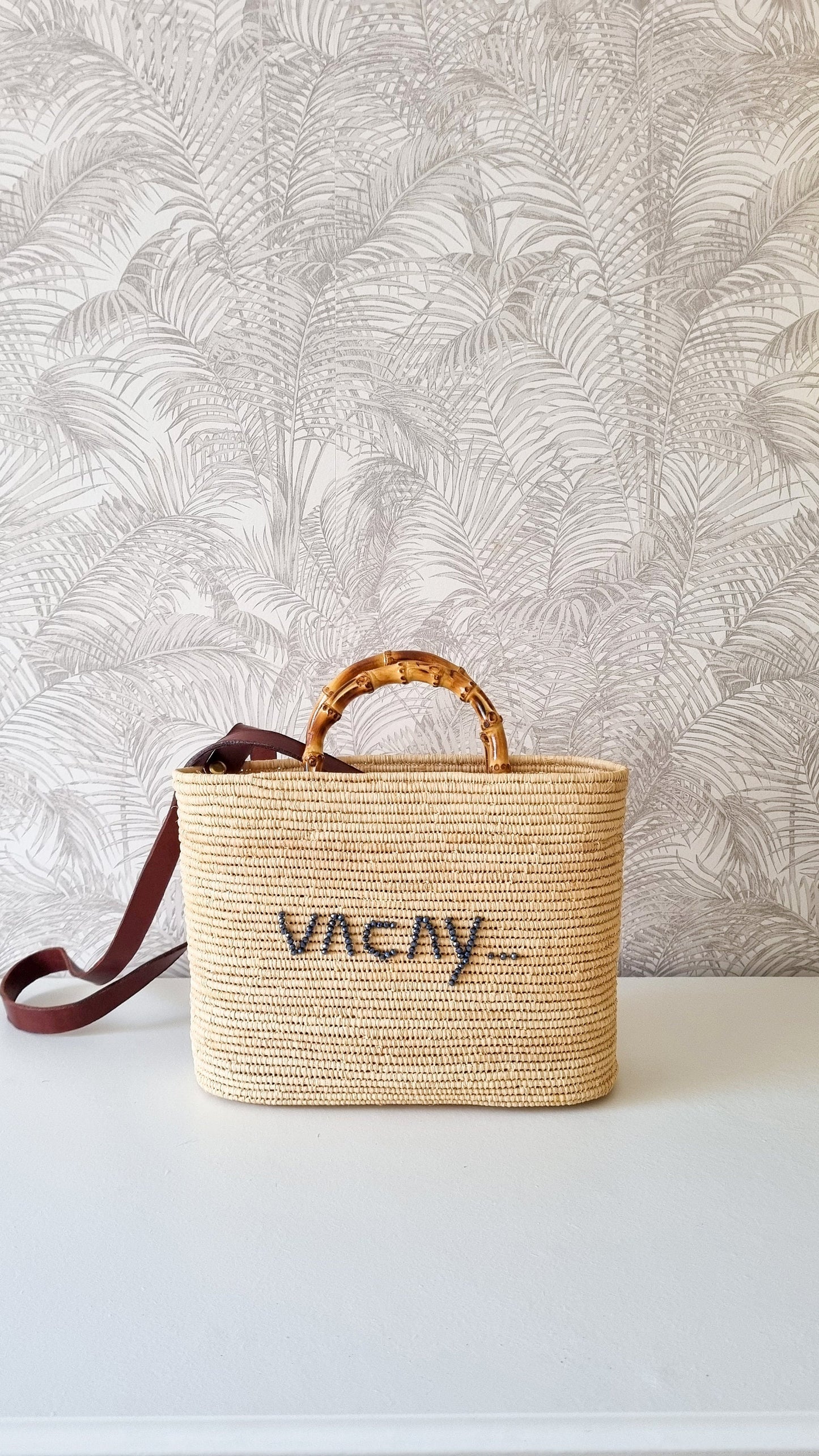 Moroccan Basket, Raffia Bag, Women Raffia Basket