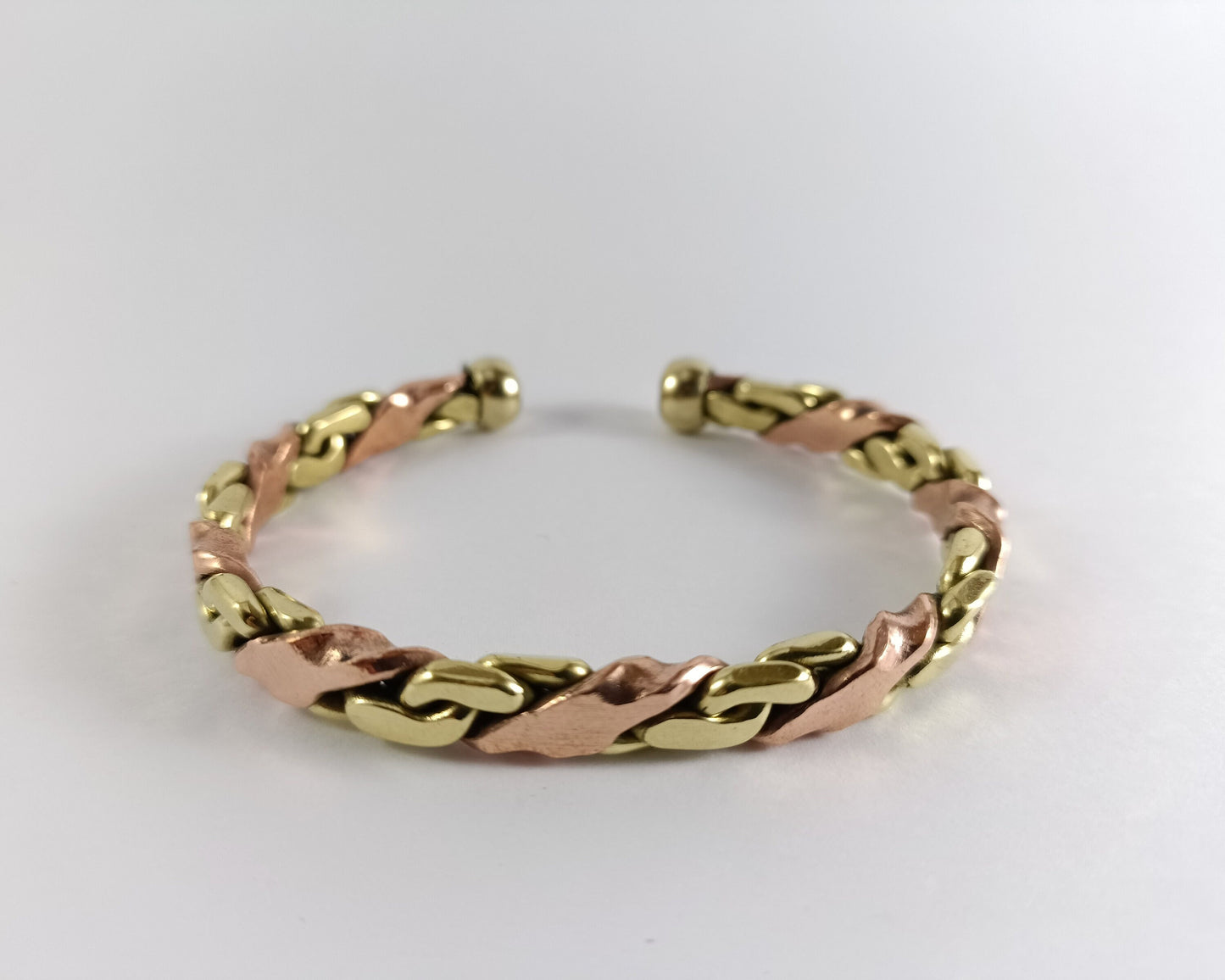 Adjustable Pure Mens Copper Bracelet, Unisex Copper Bangle, Untreated Copper Bracelet, Copper Cuff for Arthritis Relief