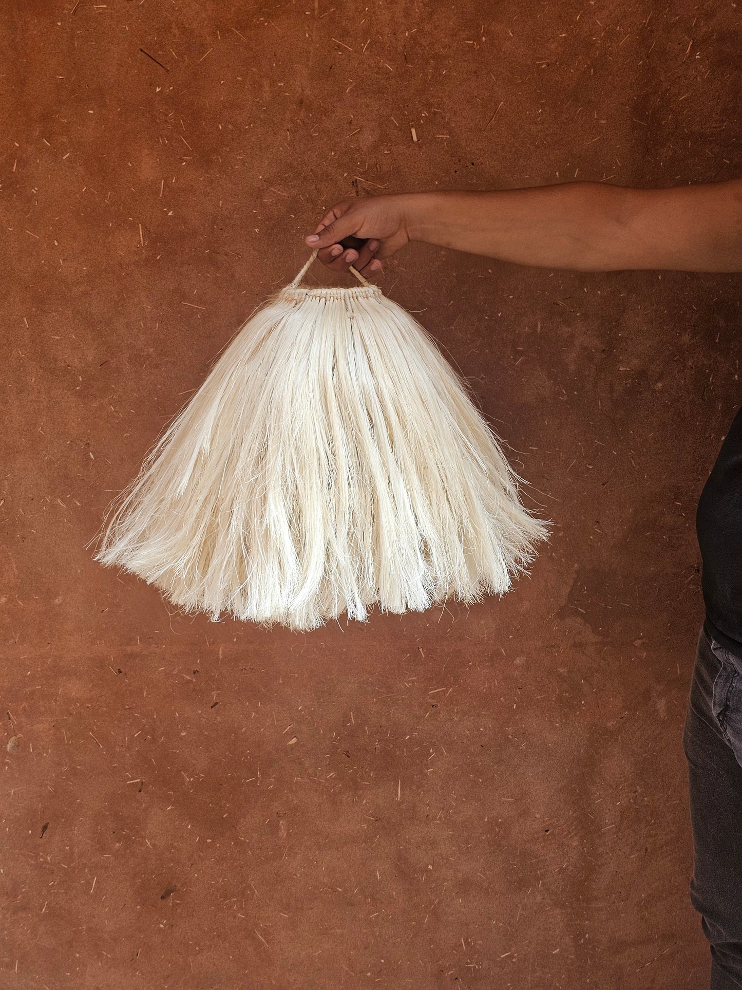 Wicker Twine Pendant Light , Hanging Lamp Shade in Wicker Twine