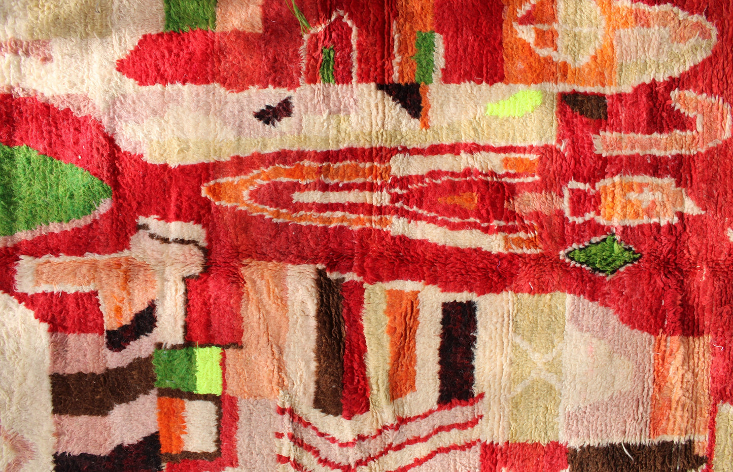 Morrocan Rug, Colorful Handmade Rug, Moroccan Rug Small, Vibrant Berber Rug, Vintage Area Rug, Beni Ourain Carpet, Boujad Rug, Teppich, Rugs