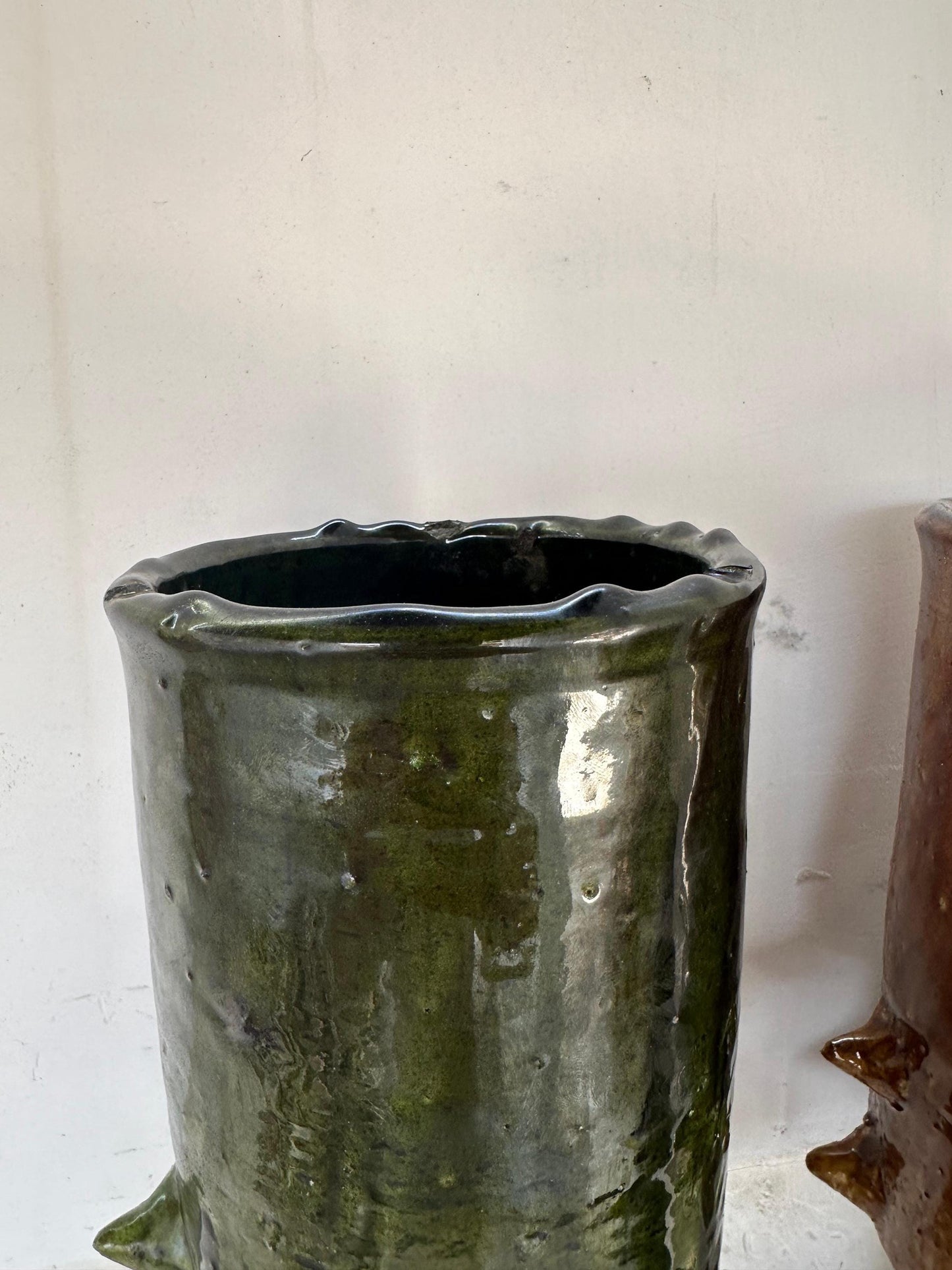 Terracotta, Tamegroute Decorative Vase, Natural Vases
