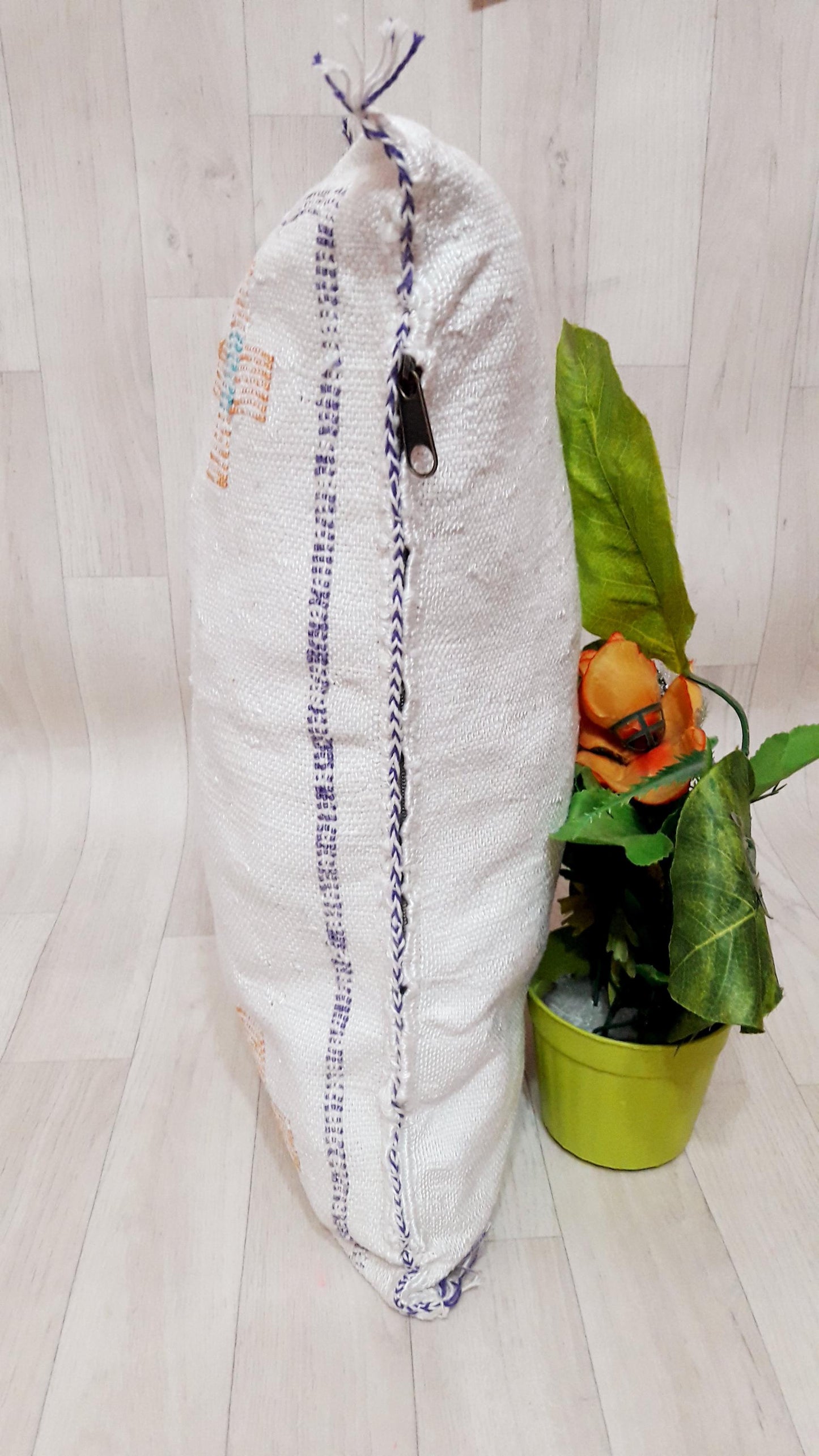 Cactus Silk Pillow Cover - White Sabra Pillow - Handmade Morocco Cushion.Moroccan Pillow.Home Decord.Dicorative Pillow.Pillow.Cushion