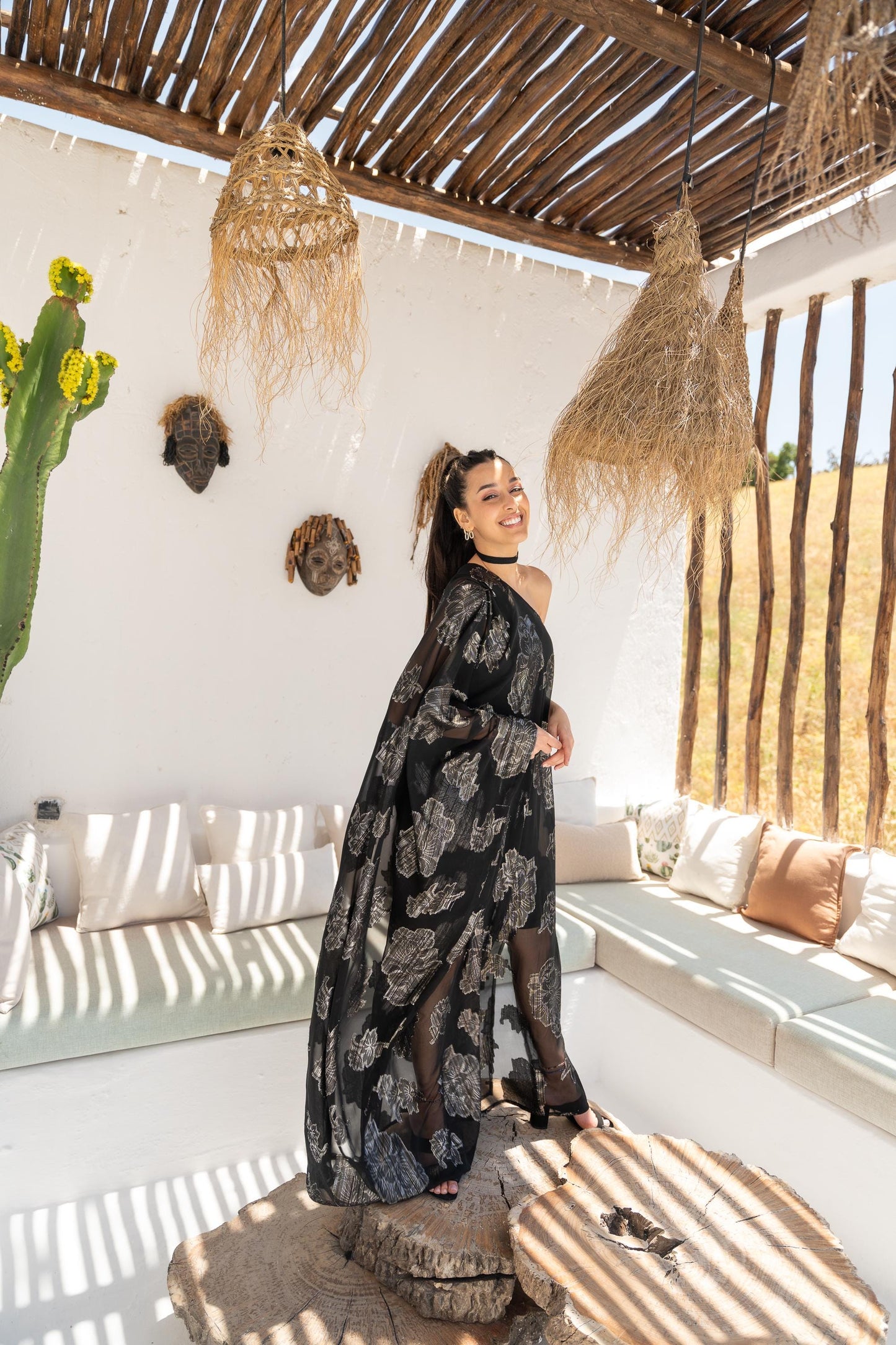 Women Kaftan, Handmade Moroccan Kaftan, One Shoulder Dress, Women Maxi Dress, Wedding Dress.