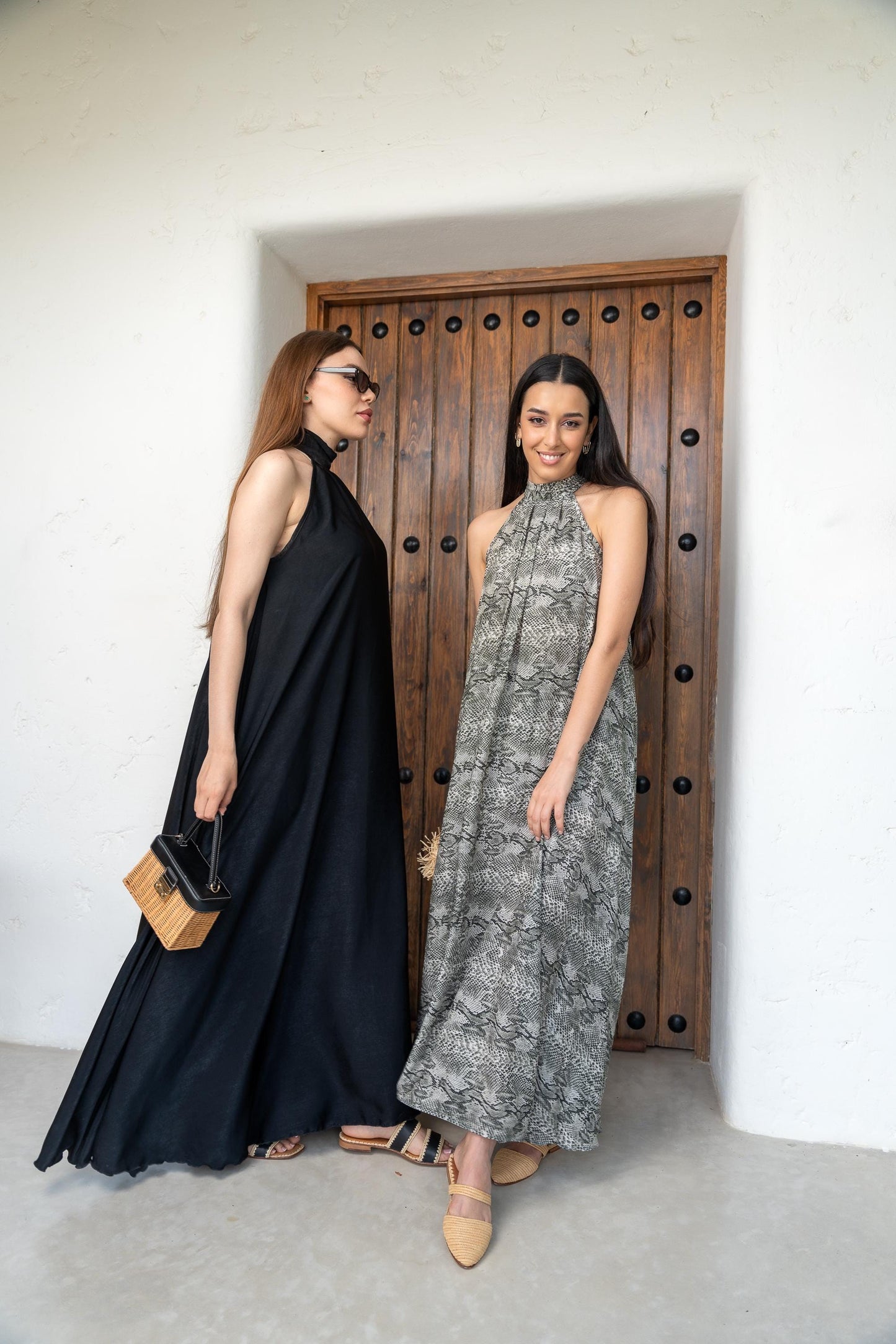 Maxi Black Dress, Women Dress, Handmade Dress, Resortwear, Night Out Dress, Wedding Dress