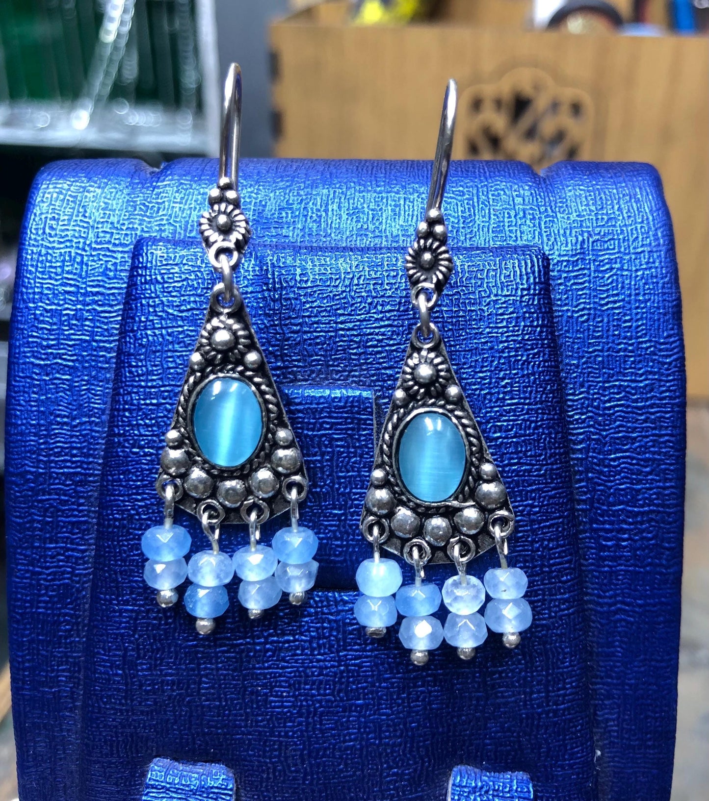 Handmade 925 Silver Earrings, Silver Jewelry, Handmade Moroccan Jewelry