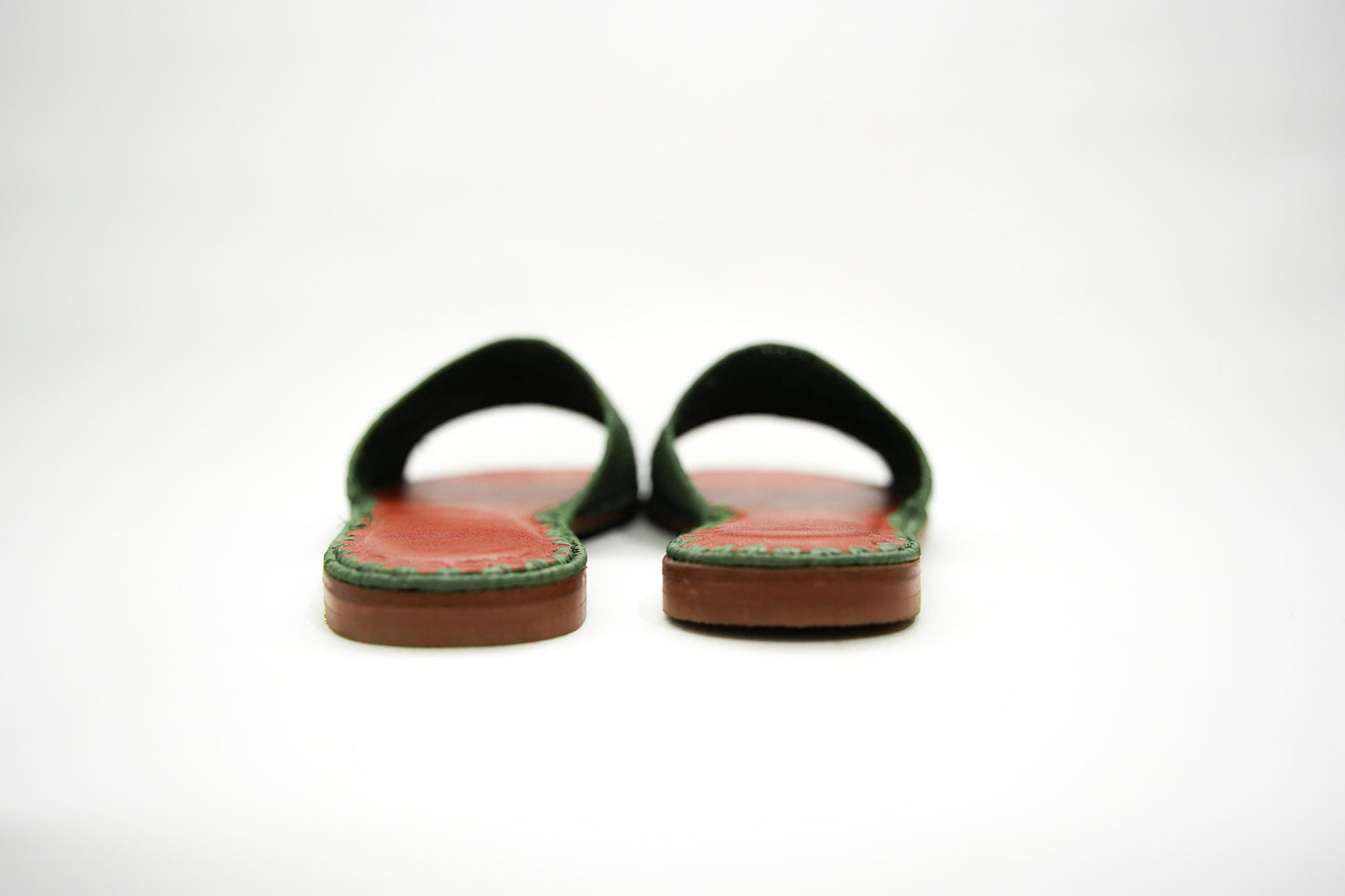 Handmade Raffia Slide Sandals, Comfortable, Lightweight Summer Shoes from Morocco