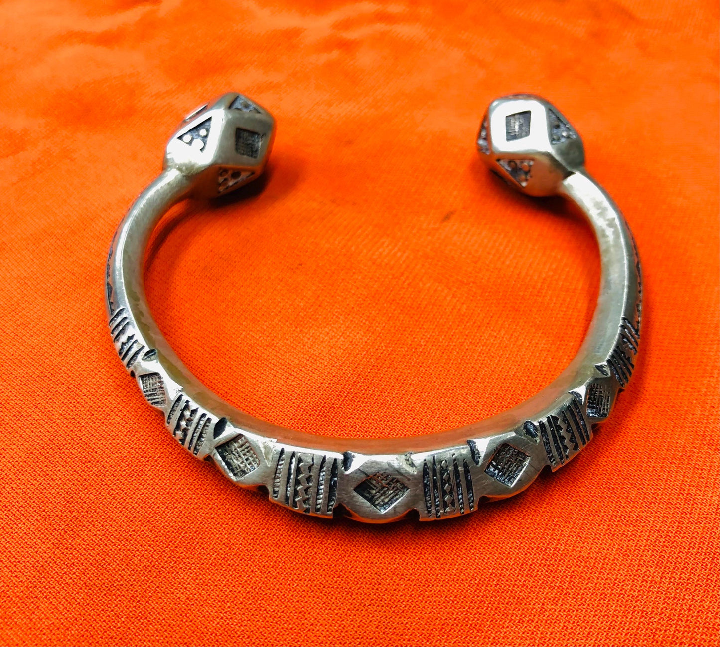 Handmade Tuareg Bracelet. Berber Tuareg Bracelet. Traditional Work Jewelry. Rare Ethnic Bracelet Bracelet