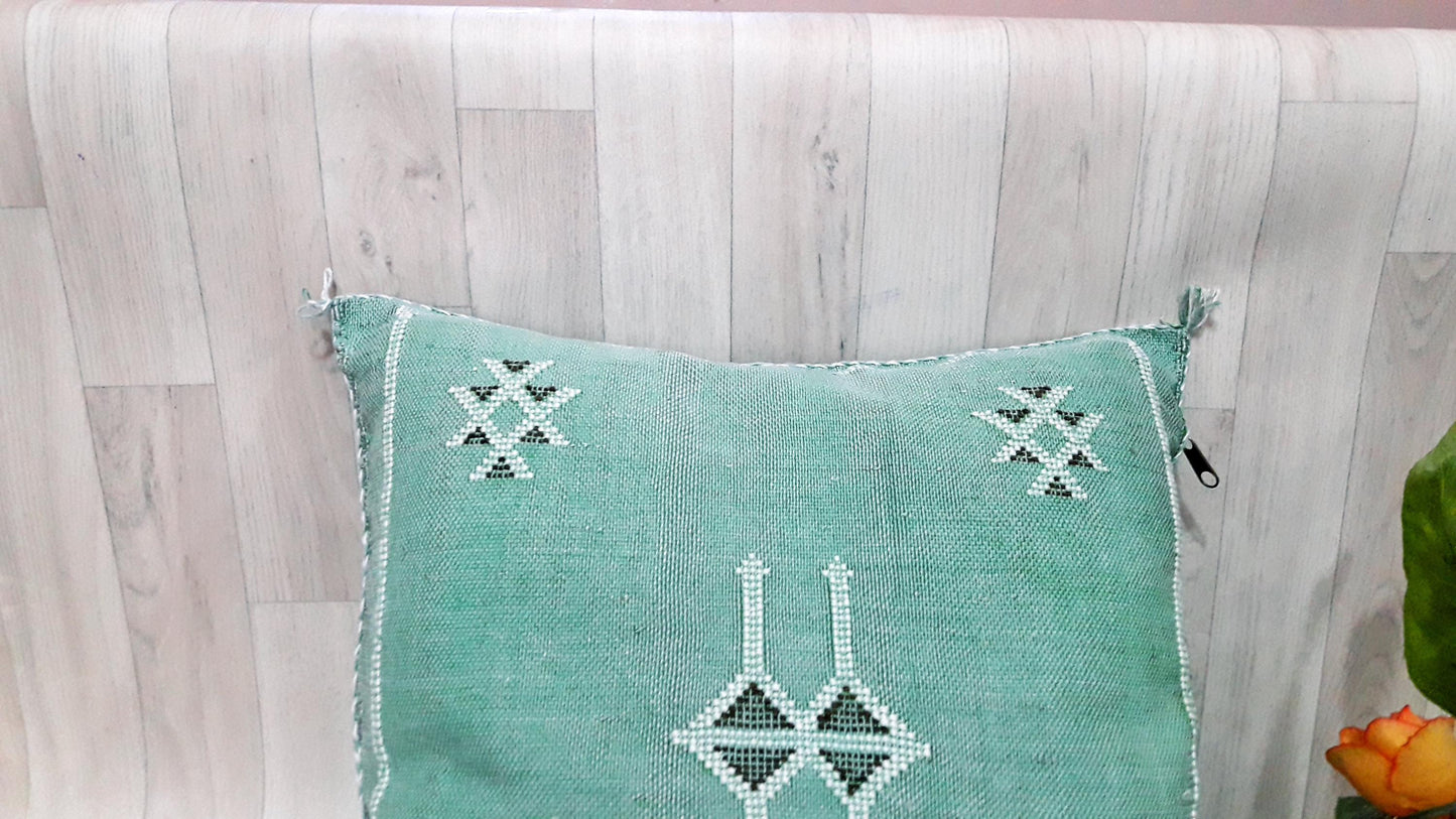 Cactus Silk Pillow Cover, Moroccan Sabra Cushion Cover , Boho Cushion, Sabra Cactus Silk Cushion,Home Decor