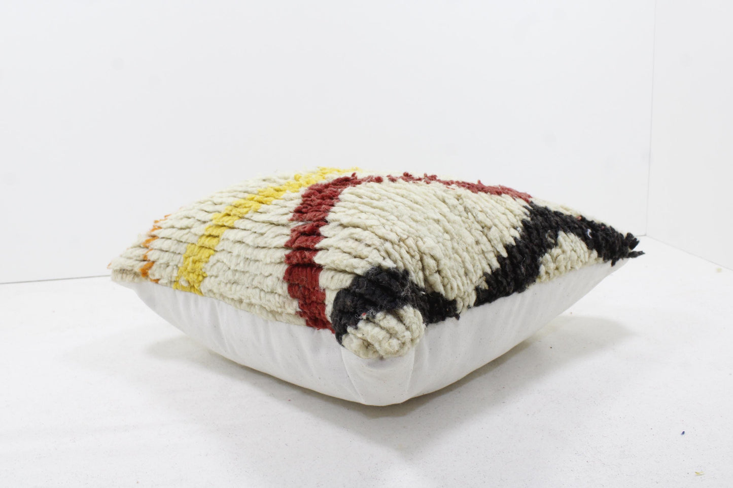 Vintage Moroccan Pillows 100% Wool ,Absolutely Gorgeous Pillow Floor Pillow Moroccan Berber Home Design Handmade Kilim Berber