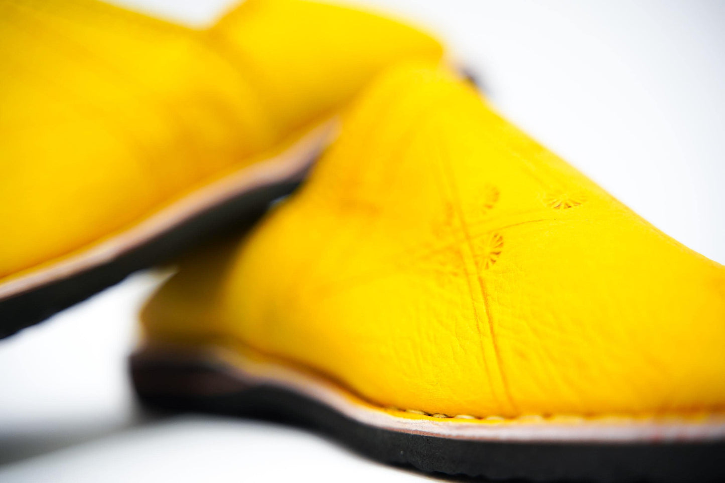 Handmade Moroccan Babouche Leather Slippers for Men, Organic Sheepskin Slip-Ons – Authentic, Stylish, and Comfortable House Shoes.