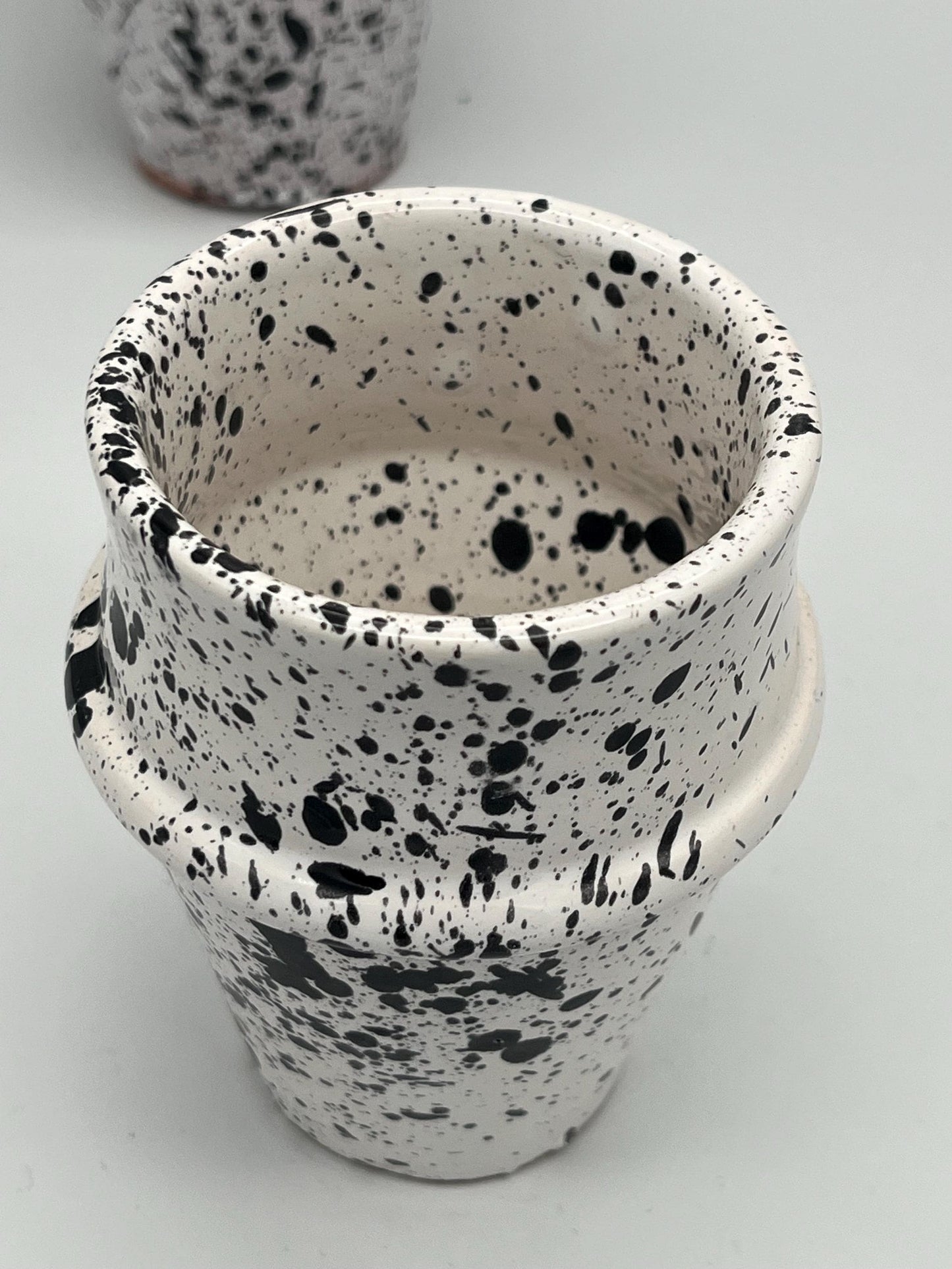 Moroccan Beldi Mug, Handmade, Boho Ceramic Tea Mug from Morocco
