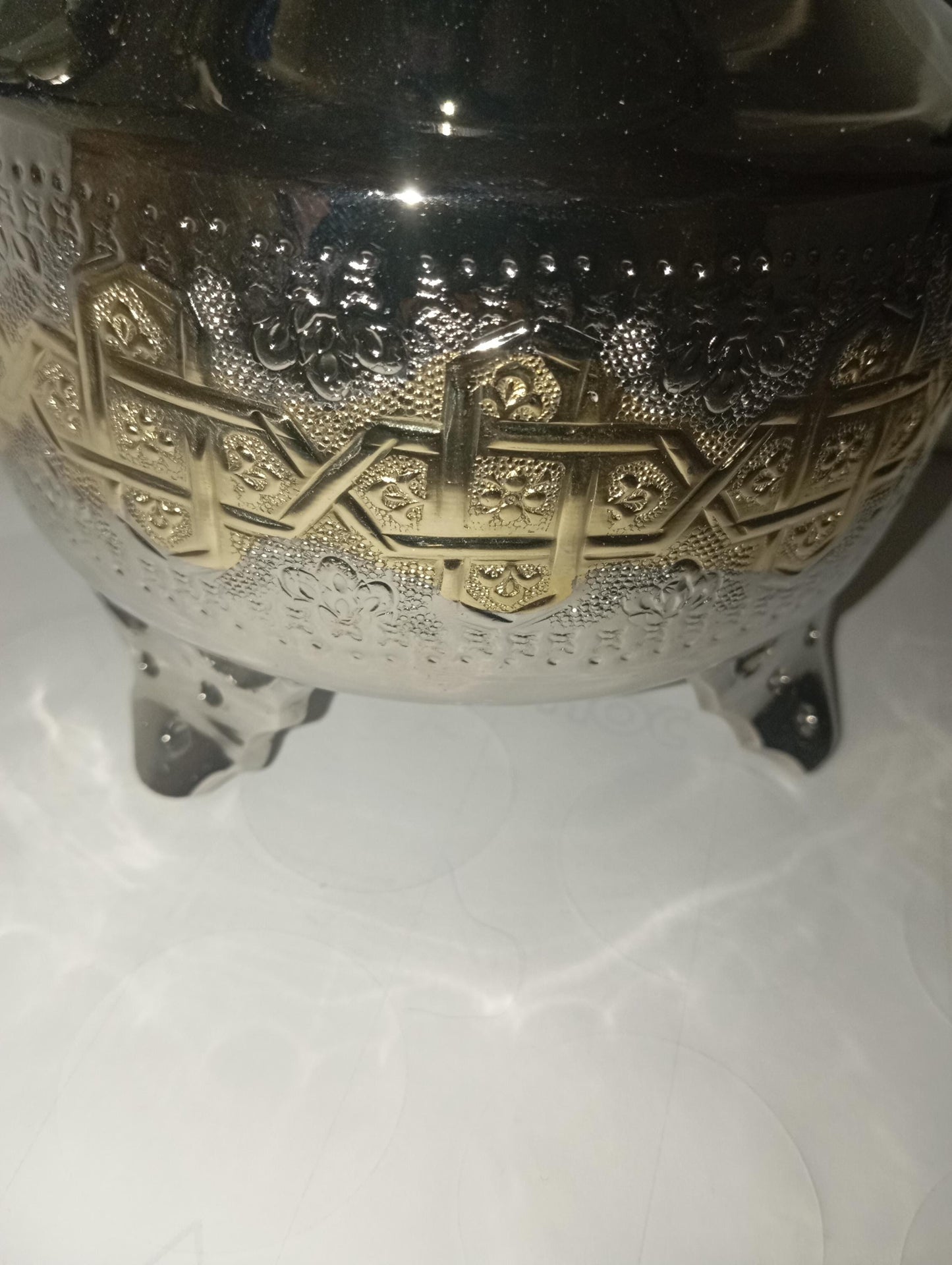 Luxury Handcrafted Moroccan Teapot Brass Plated Teapot Silver Teapot Handmade Moroccan Teapot Set Handmade Gift Masterpiece