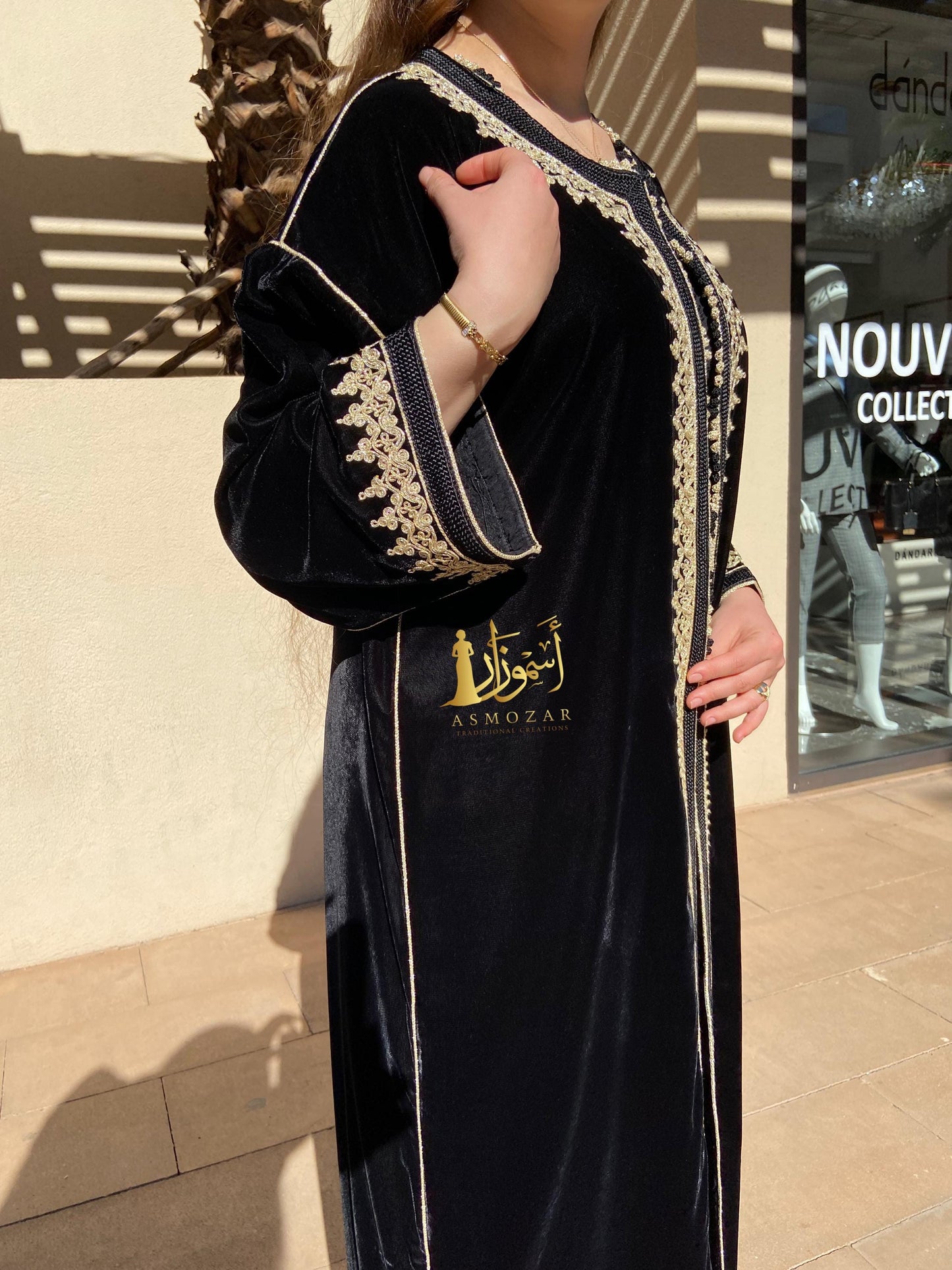 Moroccan Kimono, Embroidered Kimono, Open Kaftan, Arabic Islamic Dress, Oversized, Eid Al Fitr 2025, Caftan 2025, Gift for Her.