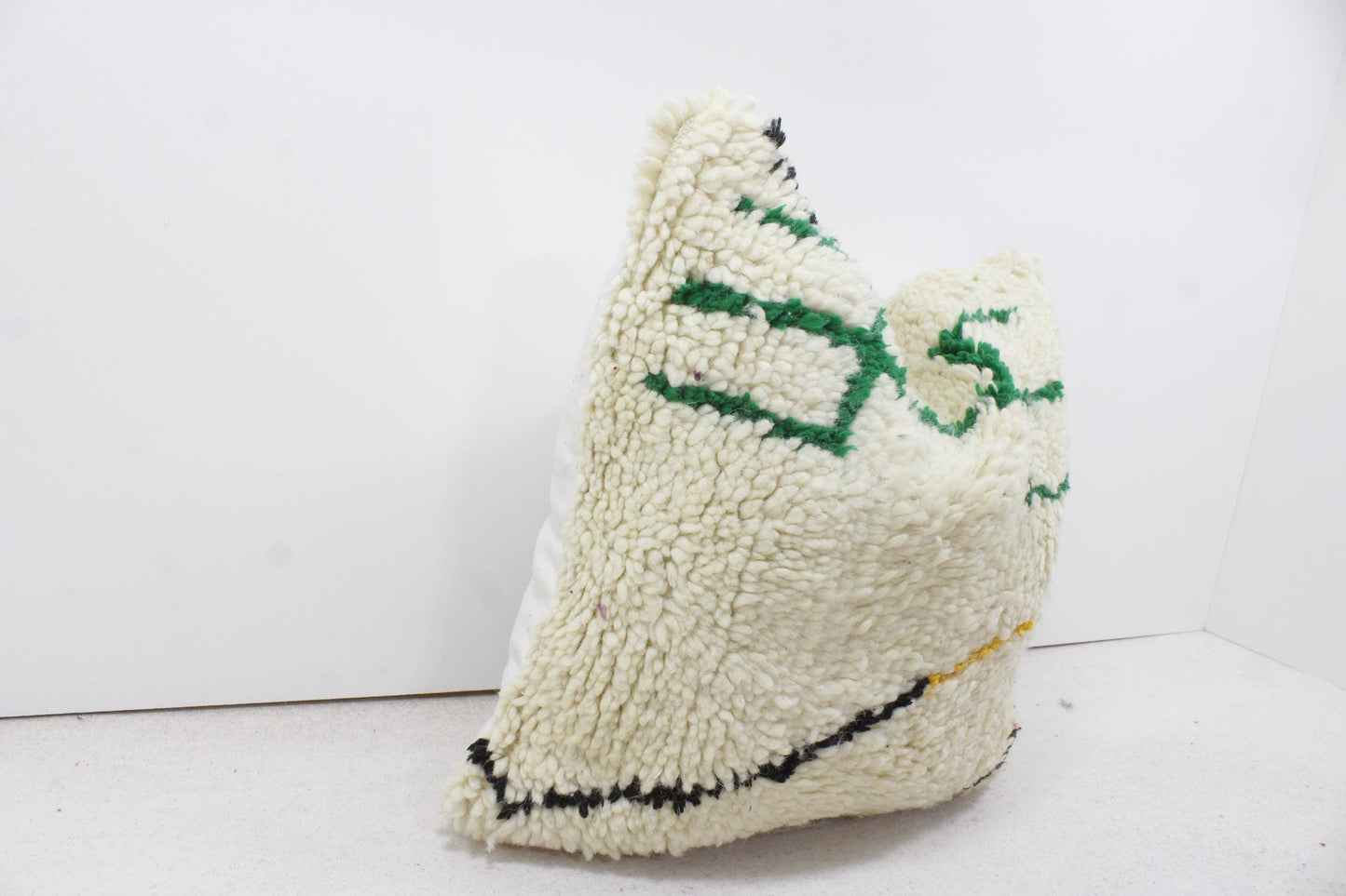 Vintage Moroccan Pillows 100% Wool ,Absolutely Gorgeous Pillow Floor Pillow Moroccan Berber Home Design Handmade Kilim Berber P191