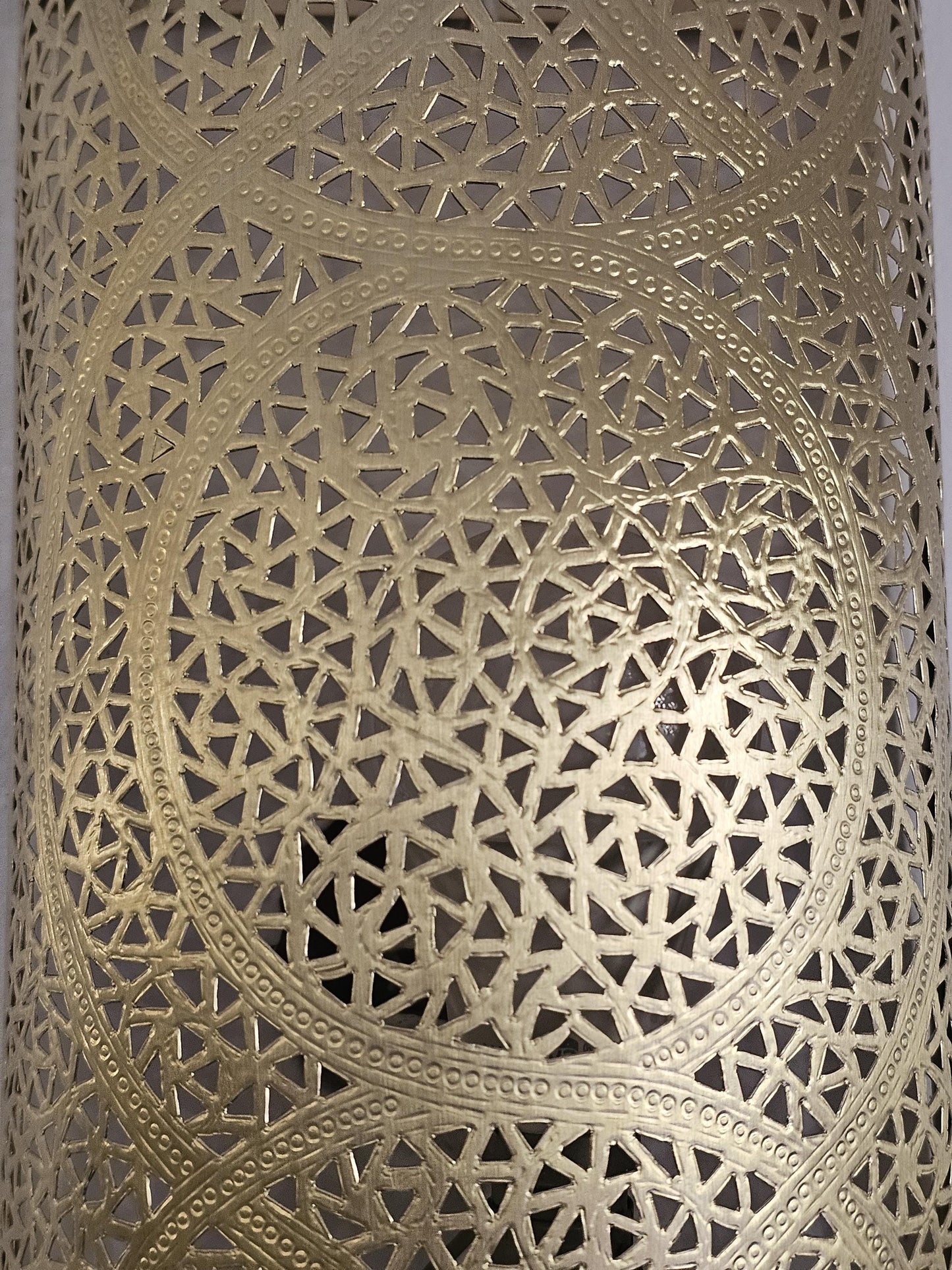Moroccan Brass Wall Sconce, Brass Wall Lamp