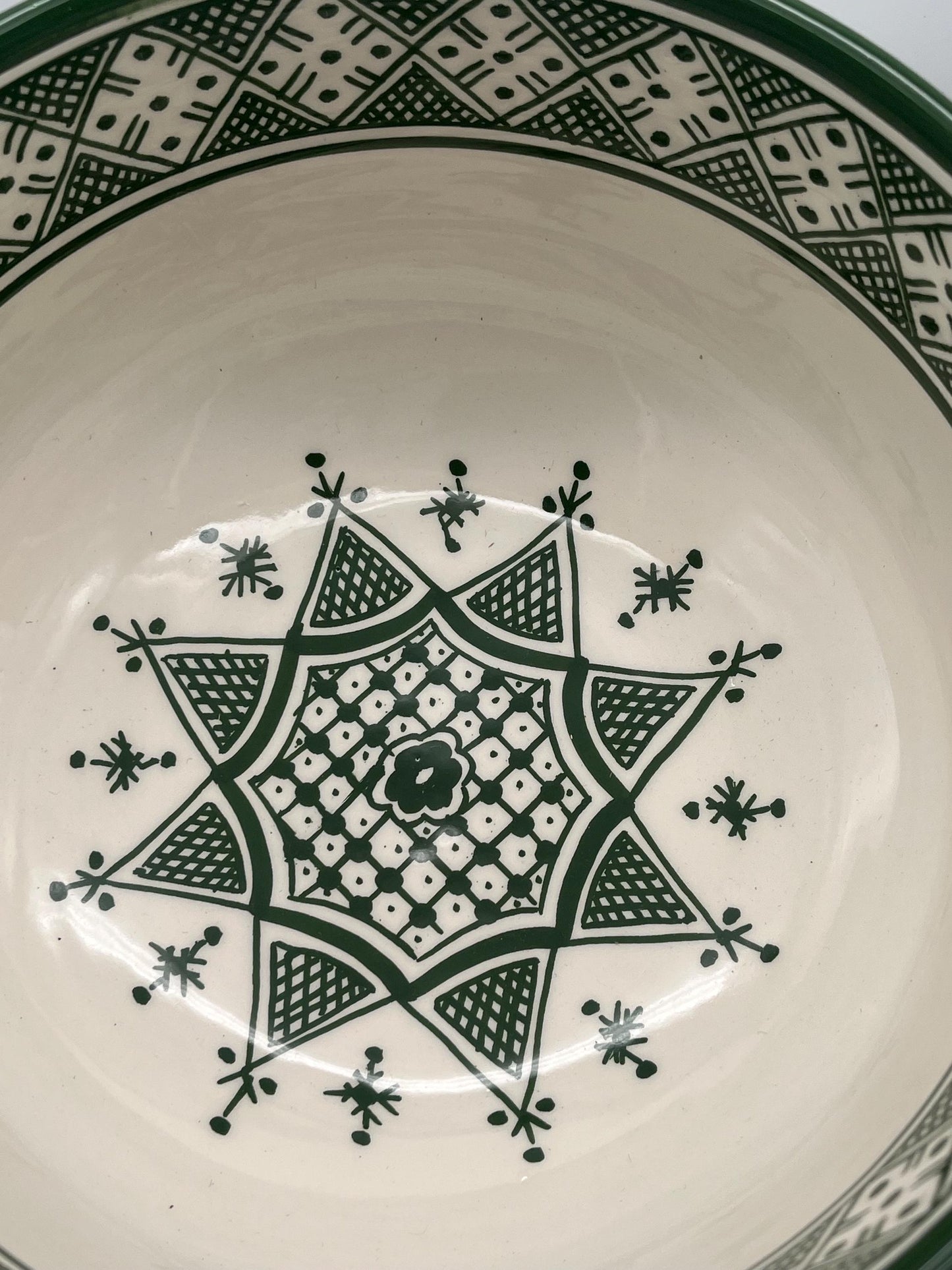 Handmade Handcrafted Moroccan Ceramic Bowls, Beldi