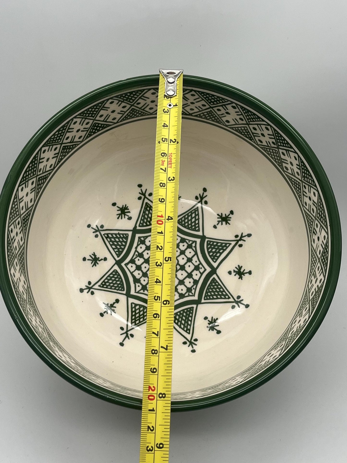 Handmade Handcrafted Moroccan Ceramic Bowls, Beldi
