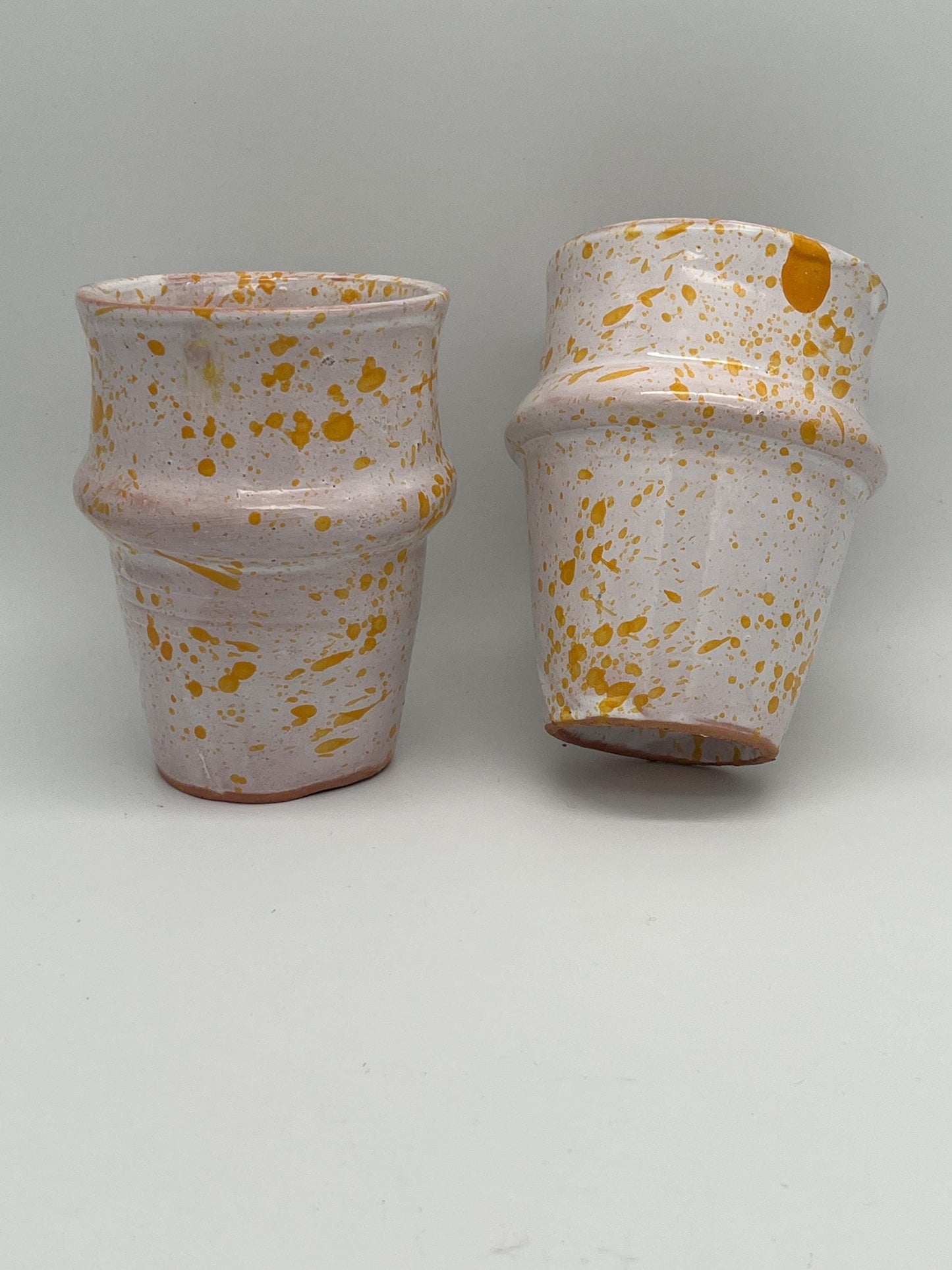 Moroccan Beldi Mug, Handmade, Boho Ceramic Tea Mug from Morocco