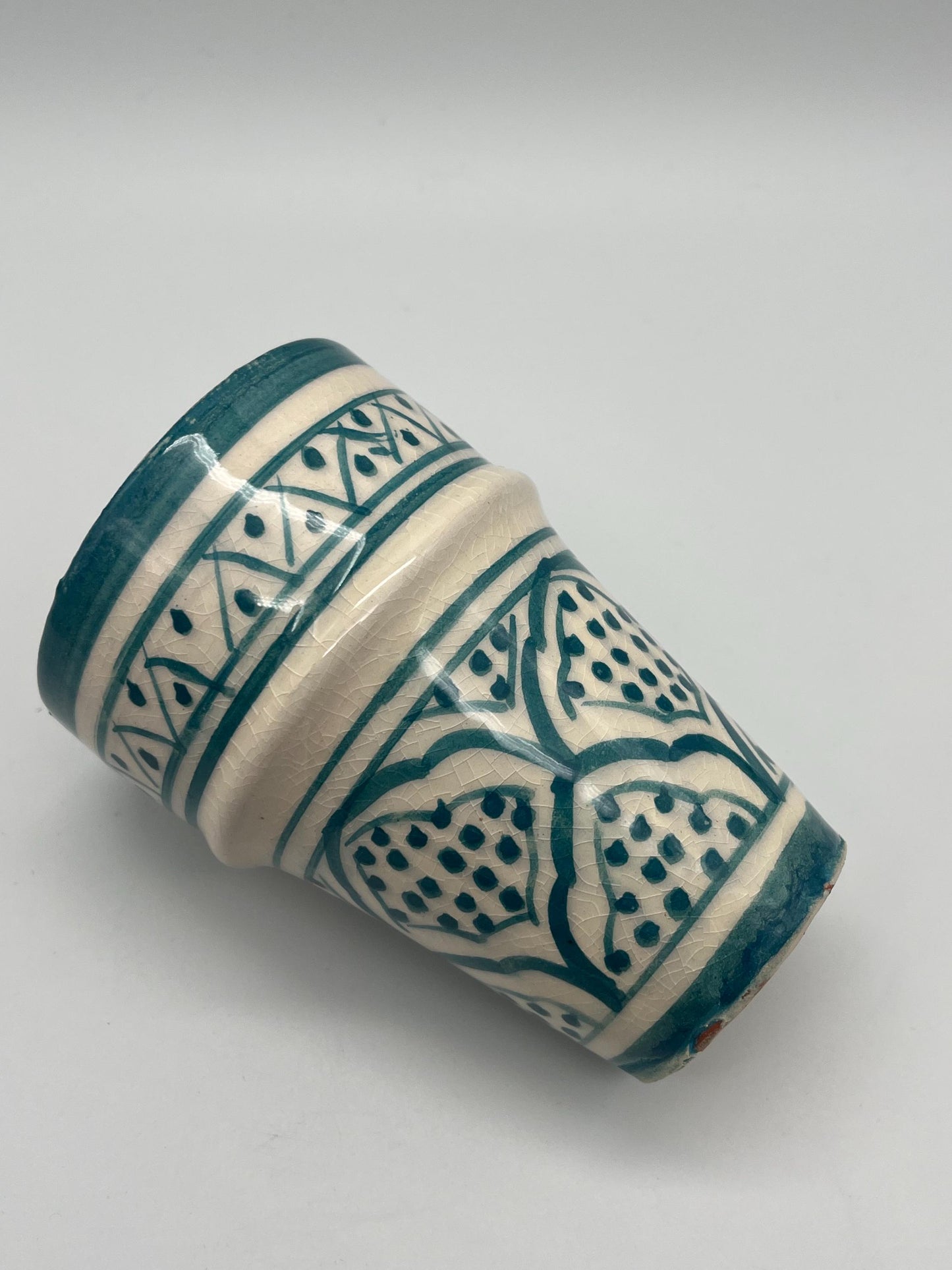 Moroccan Beldi Mug, Handmade, Boho Ceramic Tea Mug from Morocco
