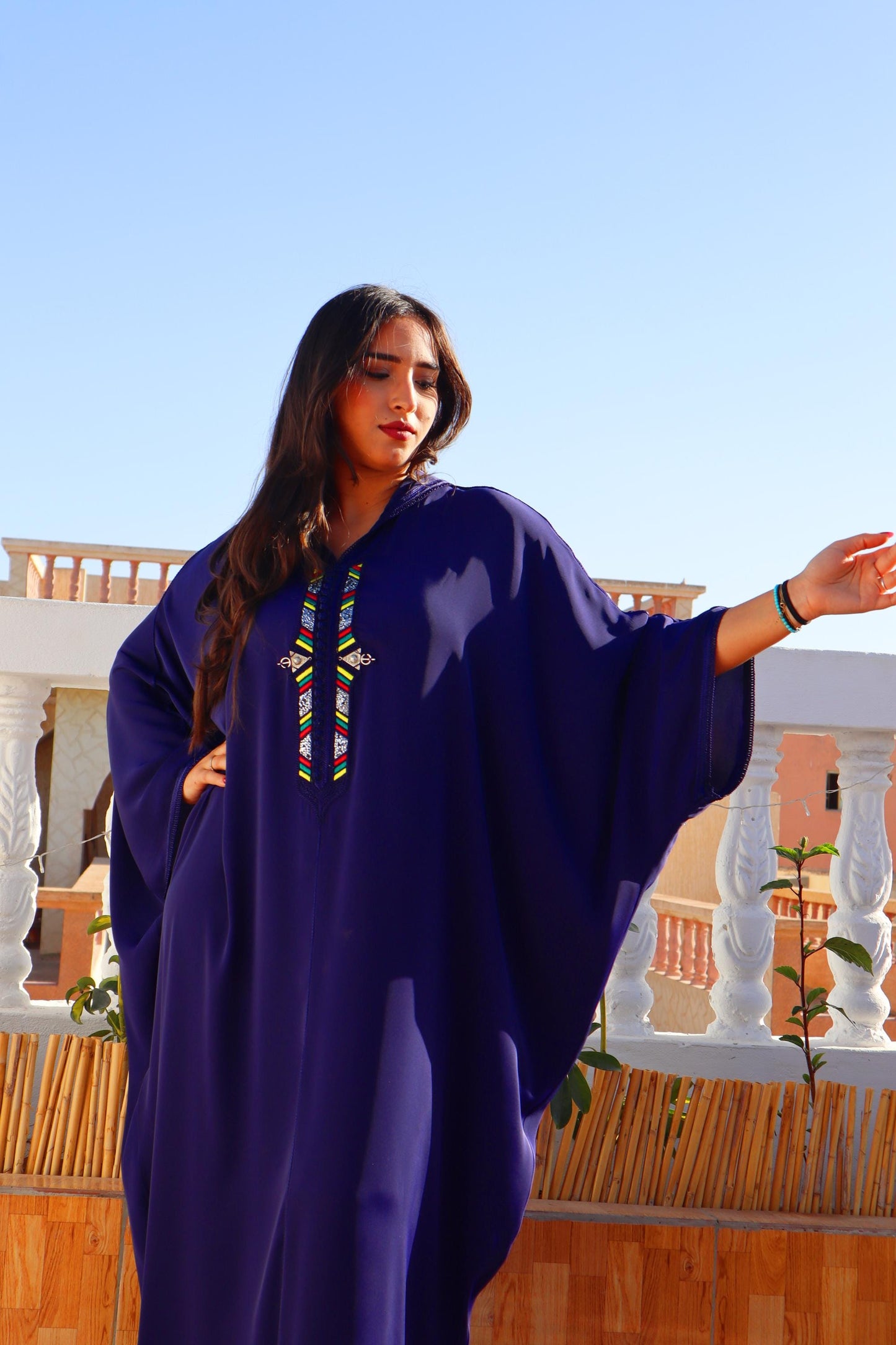 Caftan Luxury, Women'S Caftan Dress with Head Cover, Moroccan & African Style Abaya,Long Sleeve, Caftans, Caftan Maxi Dress, Cotton Caftan