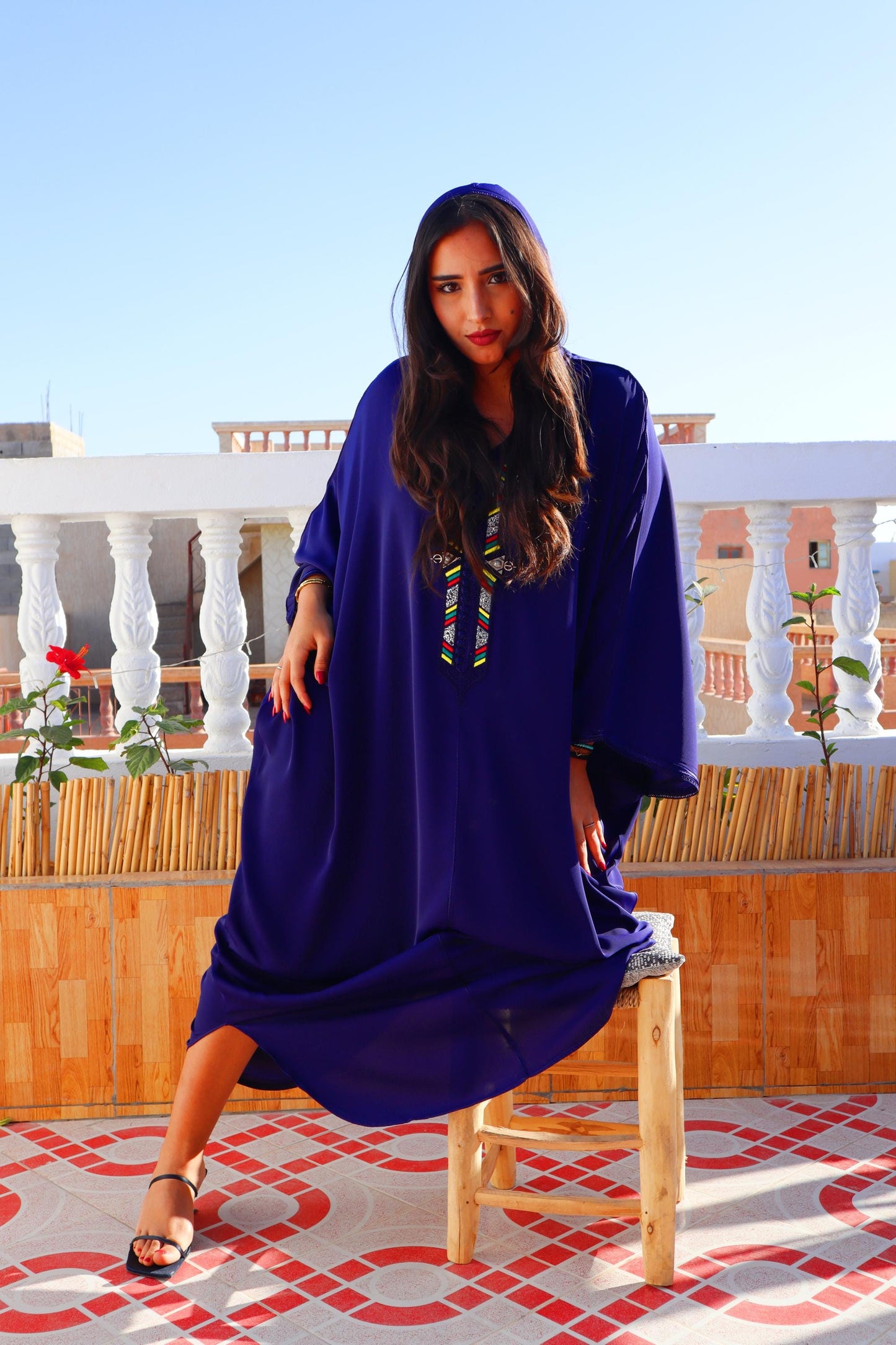 Caftan Luxury, Women'S Caftan Dress with Head Cover, Moroccan & African Style Abaya,Long Sleeve, Caftans, Caftan Maxi Dress, Cotton Caftan