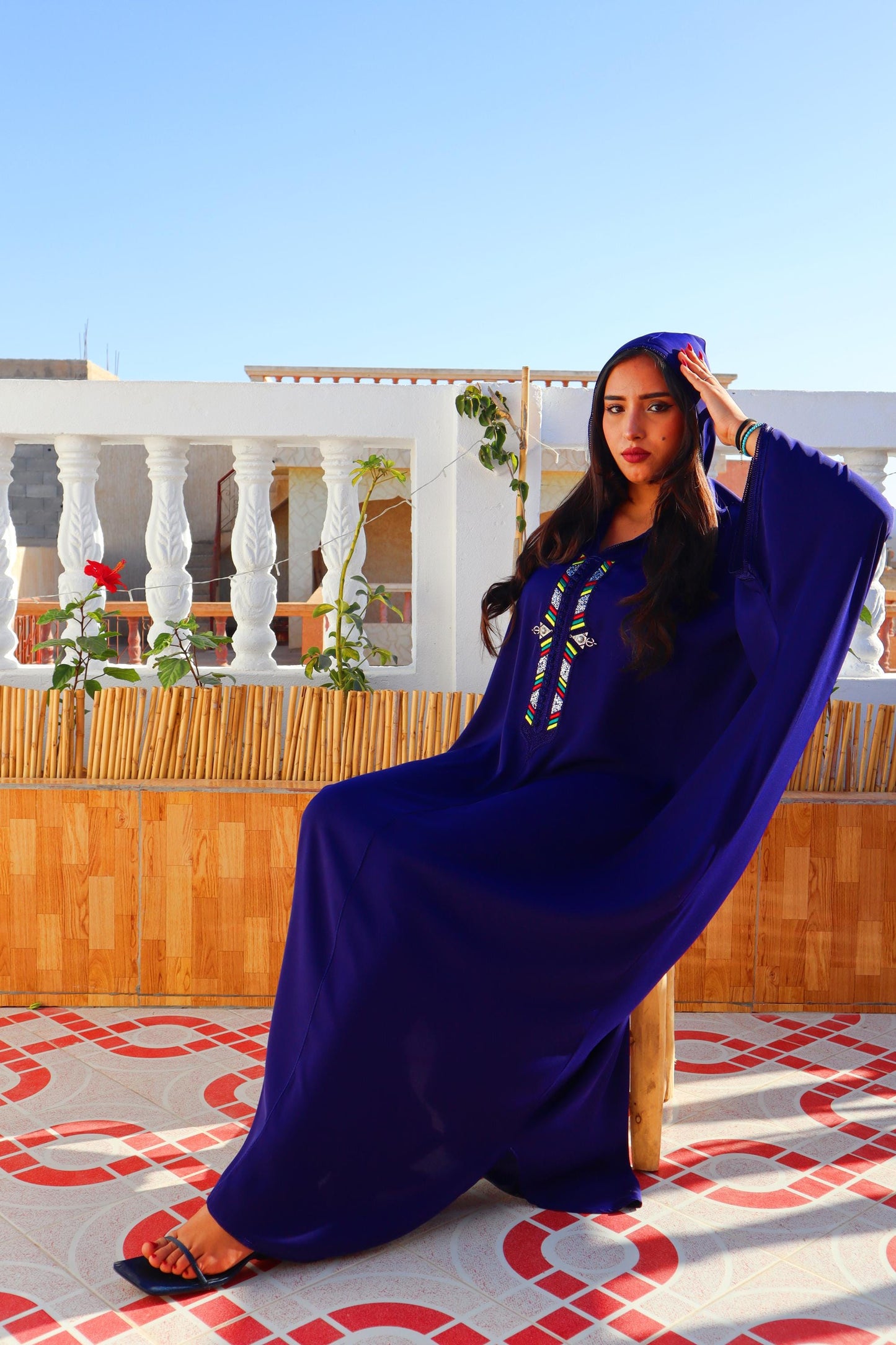 Caftan Luxury, Women'S Caftan Dress with Head Cover, Moroccan & African Style Abaya,Long Sleeve, Caftans, Caftan Maxi Dress, Cotton Caftan