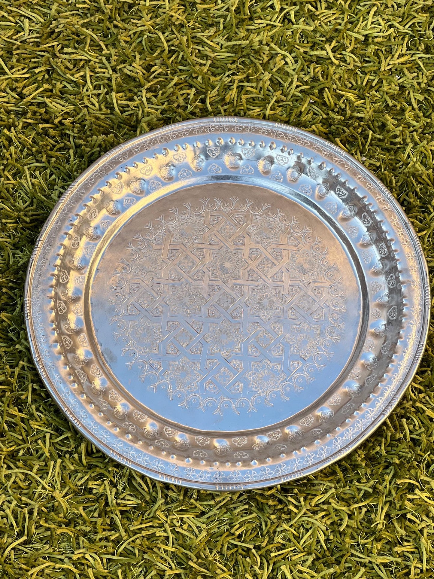 Handmade Moroccan Tray – Elegant & Authentic Serving Piece