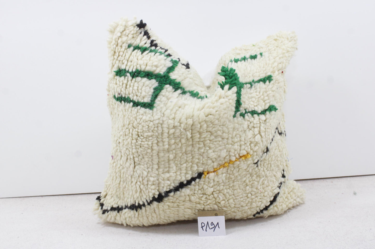 Vintage Moroccan Pillows 100% Wool ,Absolutely Gorgeous Pillow Floor Pillow Moroccan Berber Home Design Handmade Kilim Berber P191