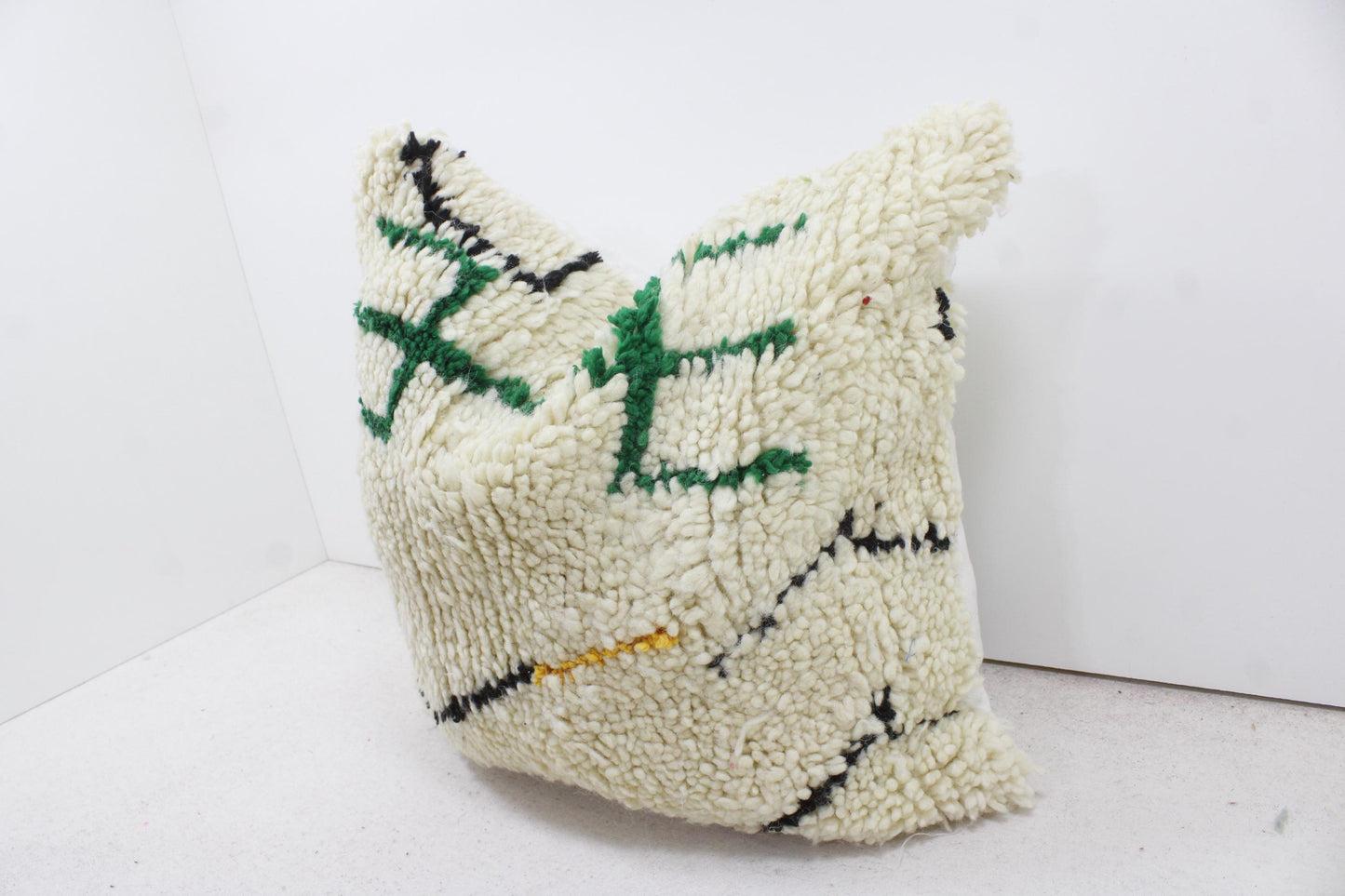 Vintage Moroccan Pillows 100% Wool ,Absolutely Gorgeous Pillow Floor Pillow Moroccan Berber Home Design Handmade Kilim Berber P191