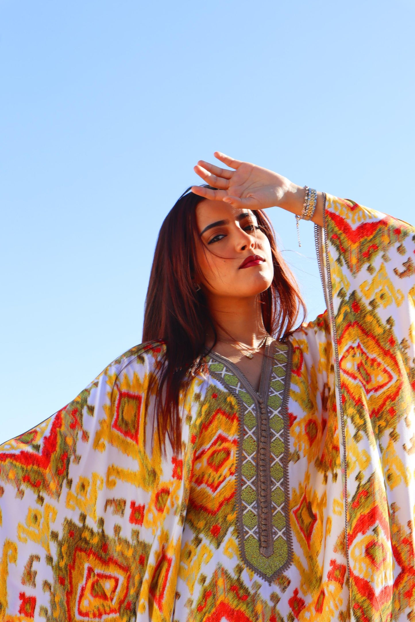 Beautiful Winter Kaftan Dress, Luxury Winter Kaftan, Women'S Kaftan Dress with Head Cover, Moroccan and African Abaya, Valentine'S Dress