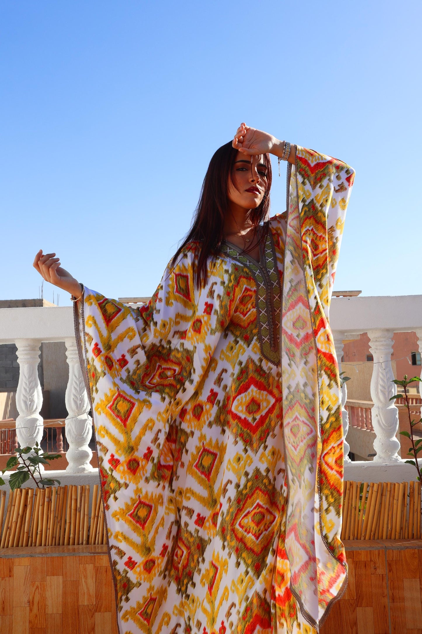 Beautiful Winter Kaftan Dress, Luxury Winter Kaftan, Women'S Kaftan Dress with Head Cover, Moroccan and African Abaya, Valentine'S Dress