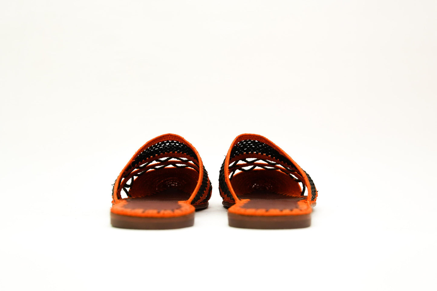 Handmade Raffia Slide Sandals, Comfortable, Lightweight Summer Shoes from Morocco