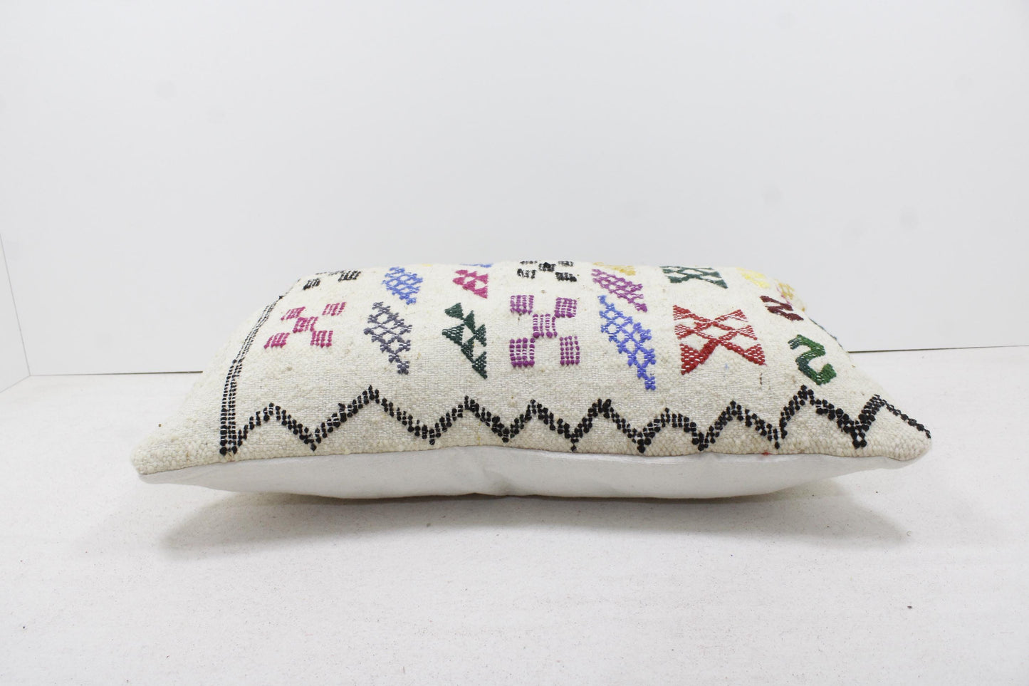 Vintage Moroccan Pillows 100% Wool ,Absolutely Gorgeous Pillow Floor Pillow Moroccan Berber Home Design Handmade Kilim Berber P253