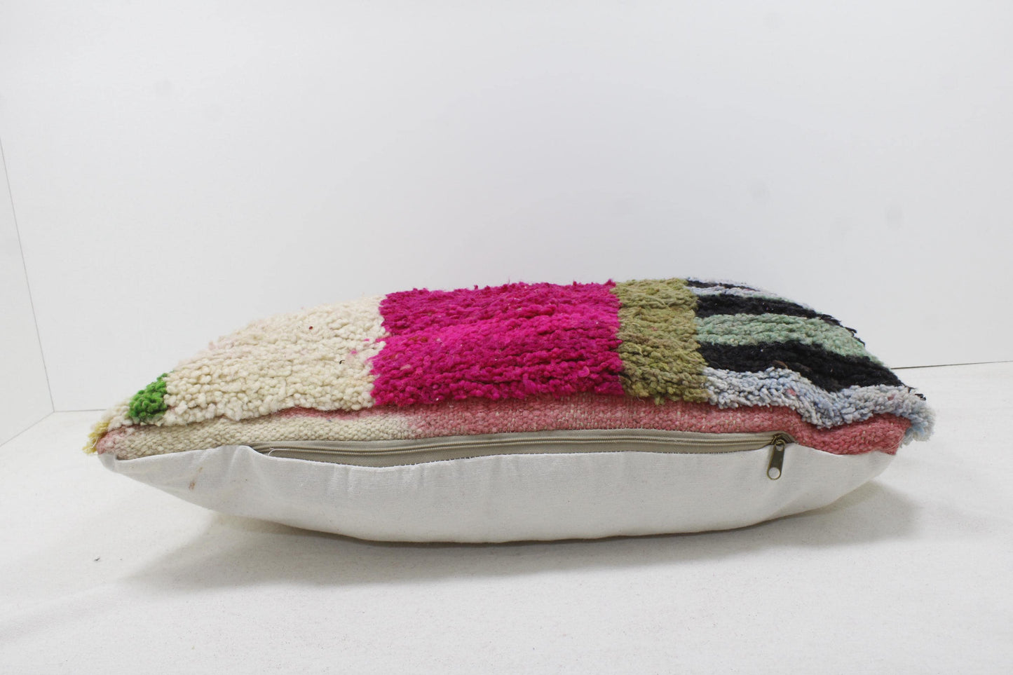Vintage Moroccan Pillows 100% Wool ,Absolutely Gorgeous Pillow Floor Pillow Moroccan Berber Home Design Handmade Kilim Berber P228