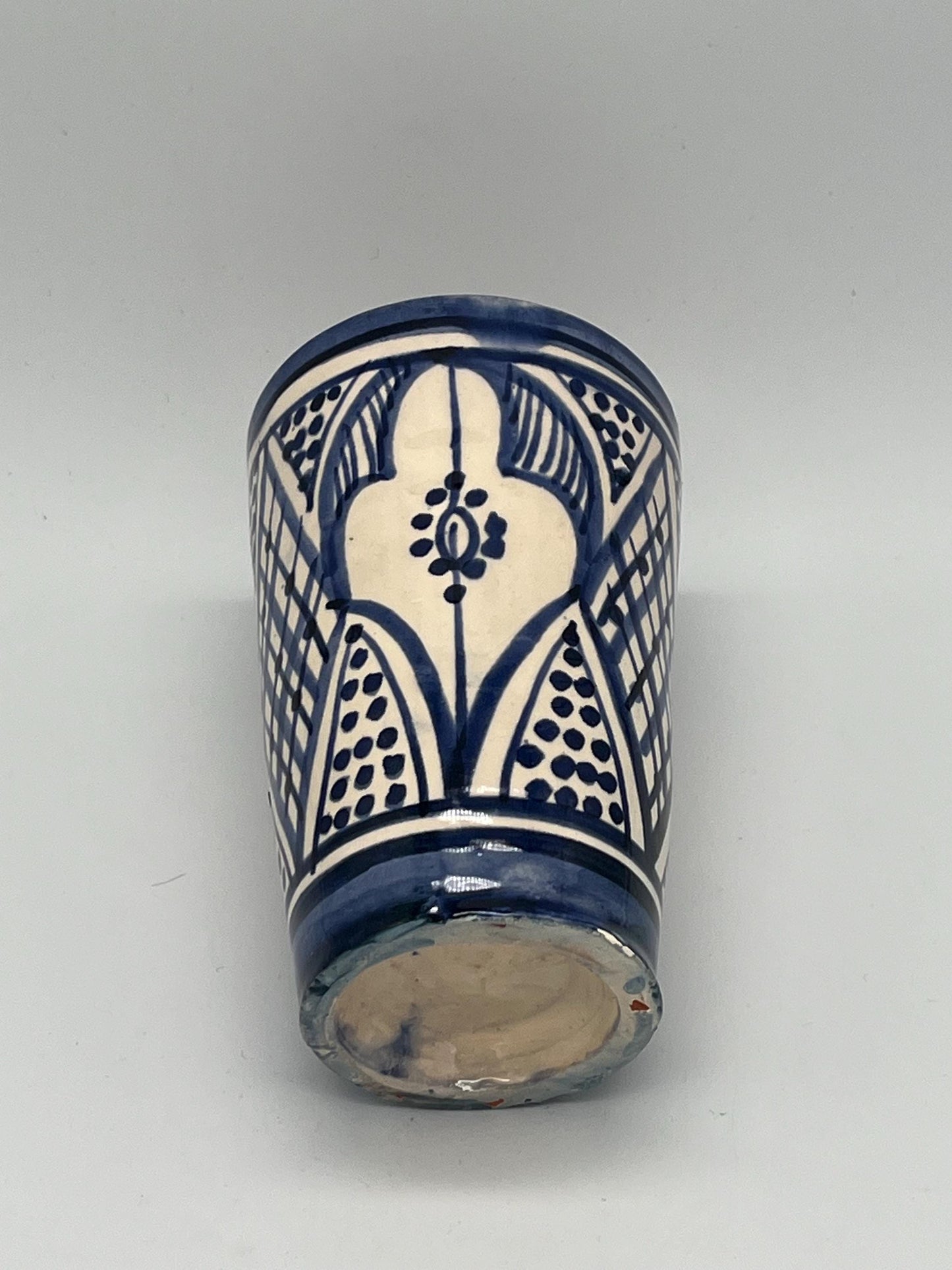 Moroccan Beldi Mug, Handmade, Boho Ceramic Tea Mug from Morocco