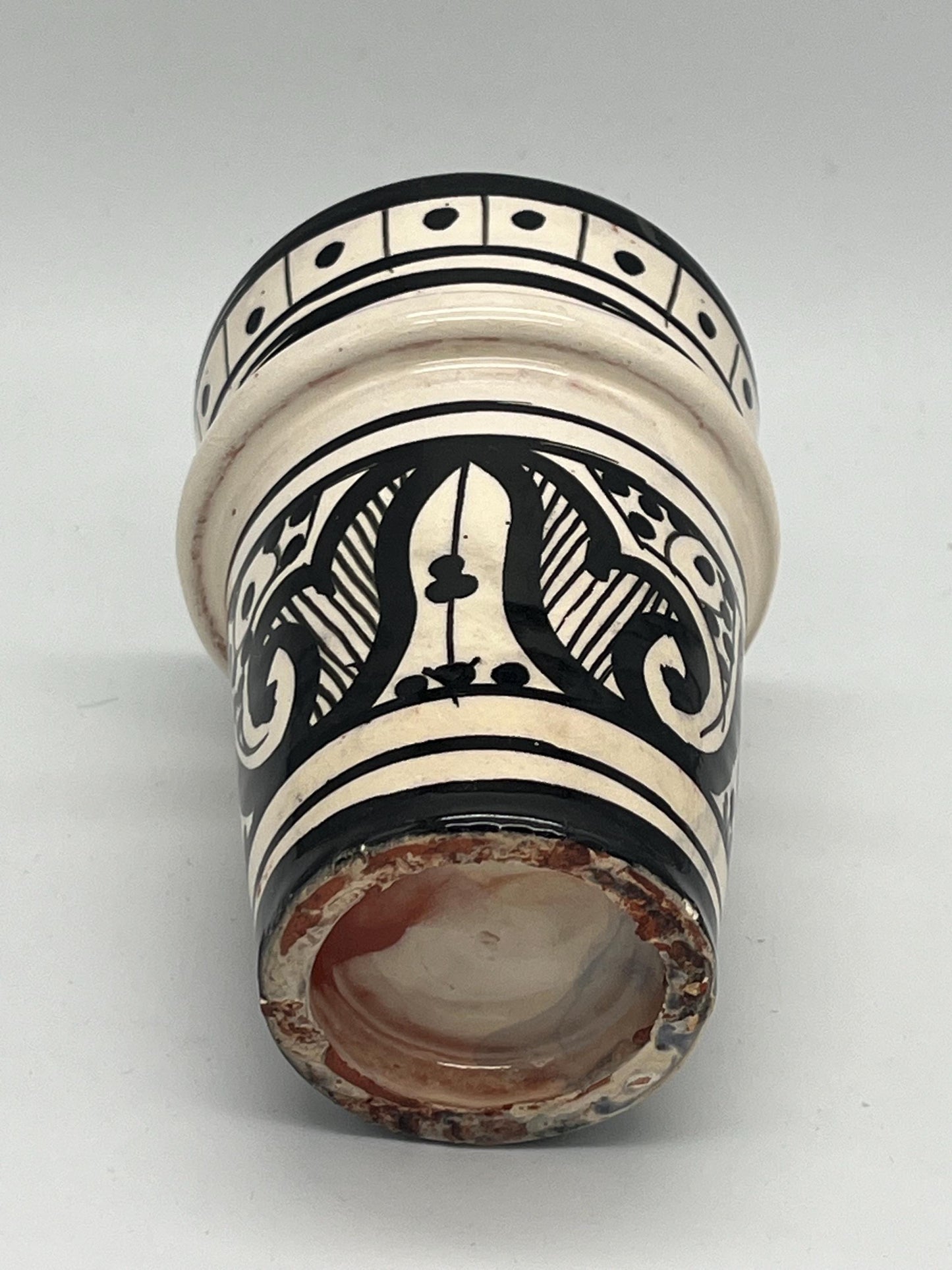 Moroccan Beldi Mug, Handmade, Boho Ceramic Tea Mug from Morocco